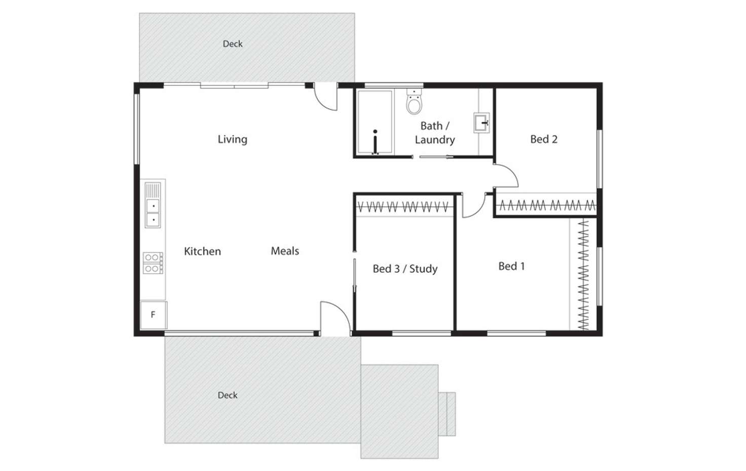 Floorplan of Homely house listing, 9 Jensen Place, Hughes ACT 2605