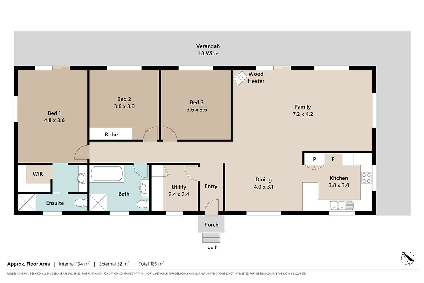 Floorplan of Homely house listing, 8 Seaview Court, Ocean View QLD 4521