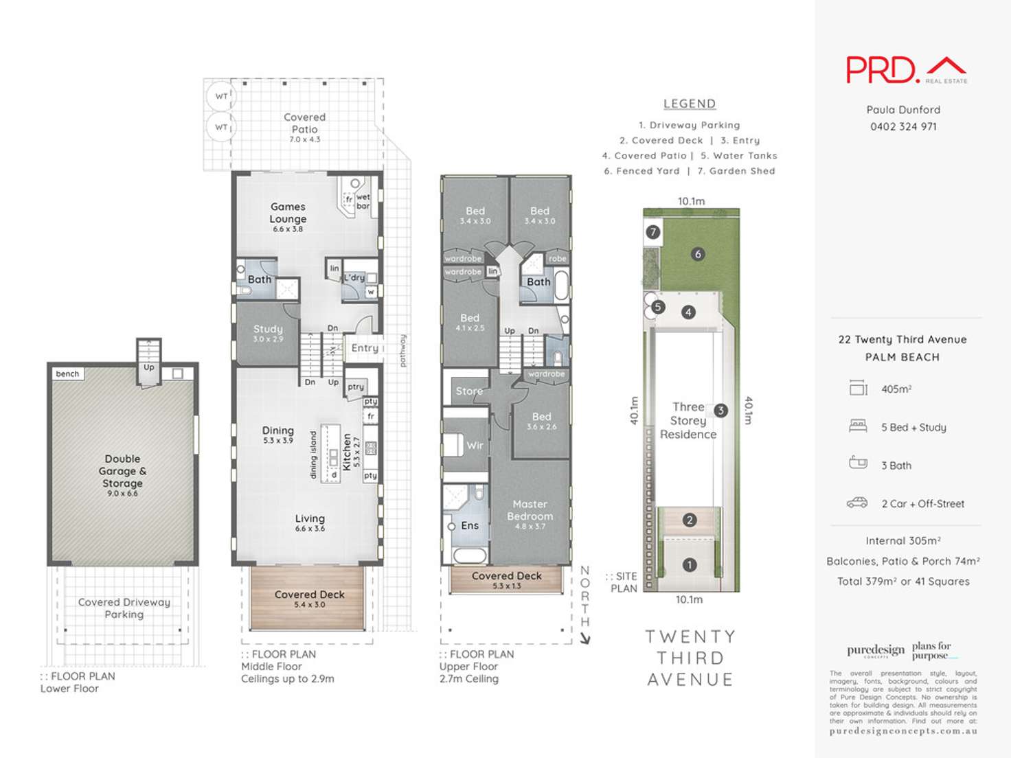 Floorplan of Homely house listing, 22 Twenty Third Ave, Palm Beach QLD 4221