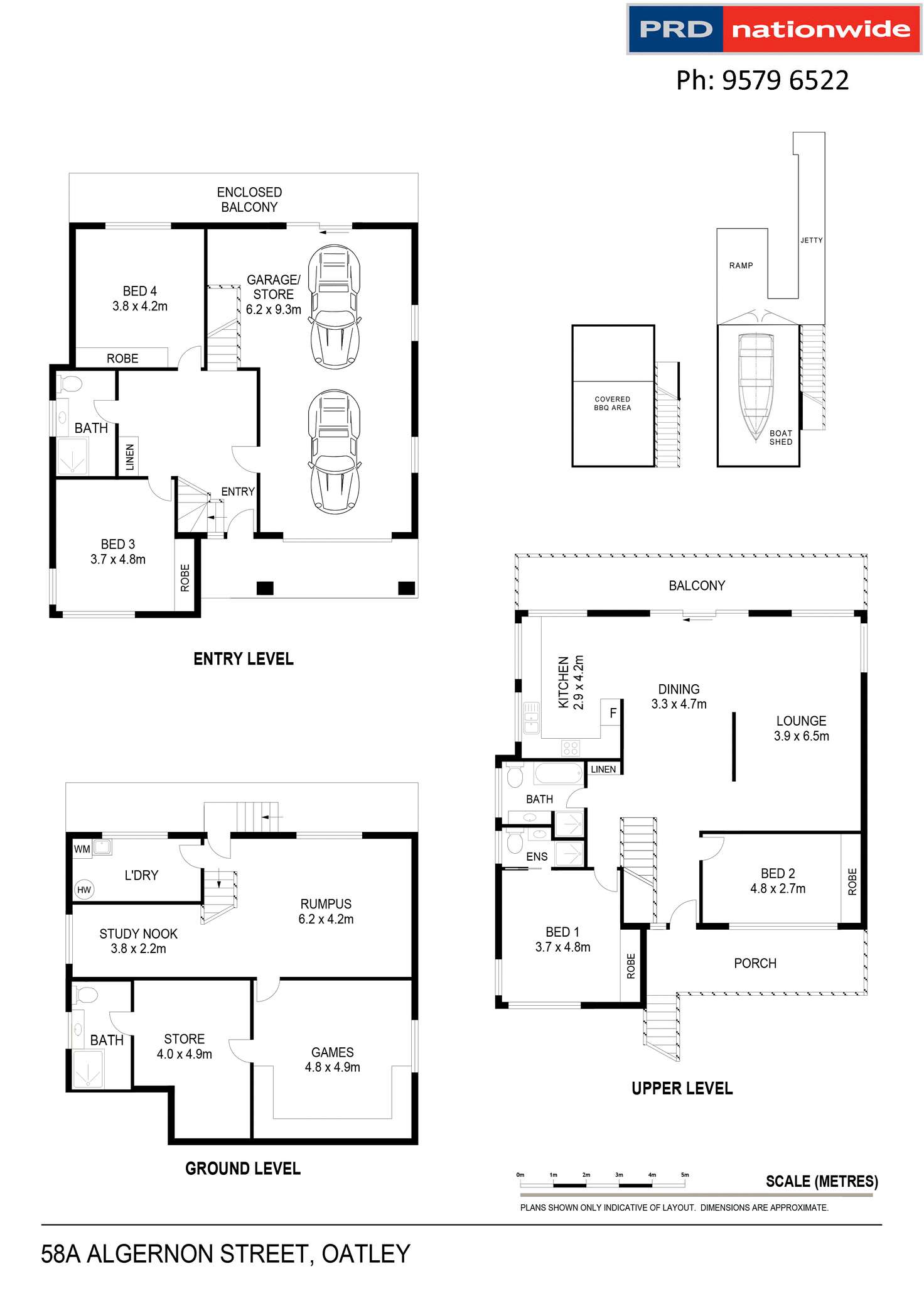 Floorplan of Homely house listing, 58A Algernon Street, Oatley NSW 2223