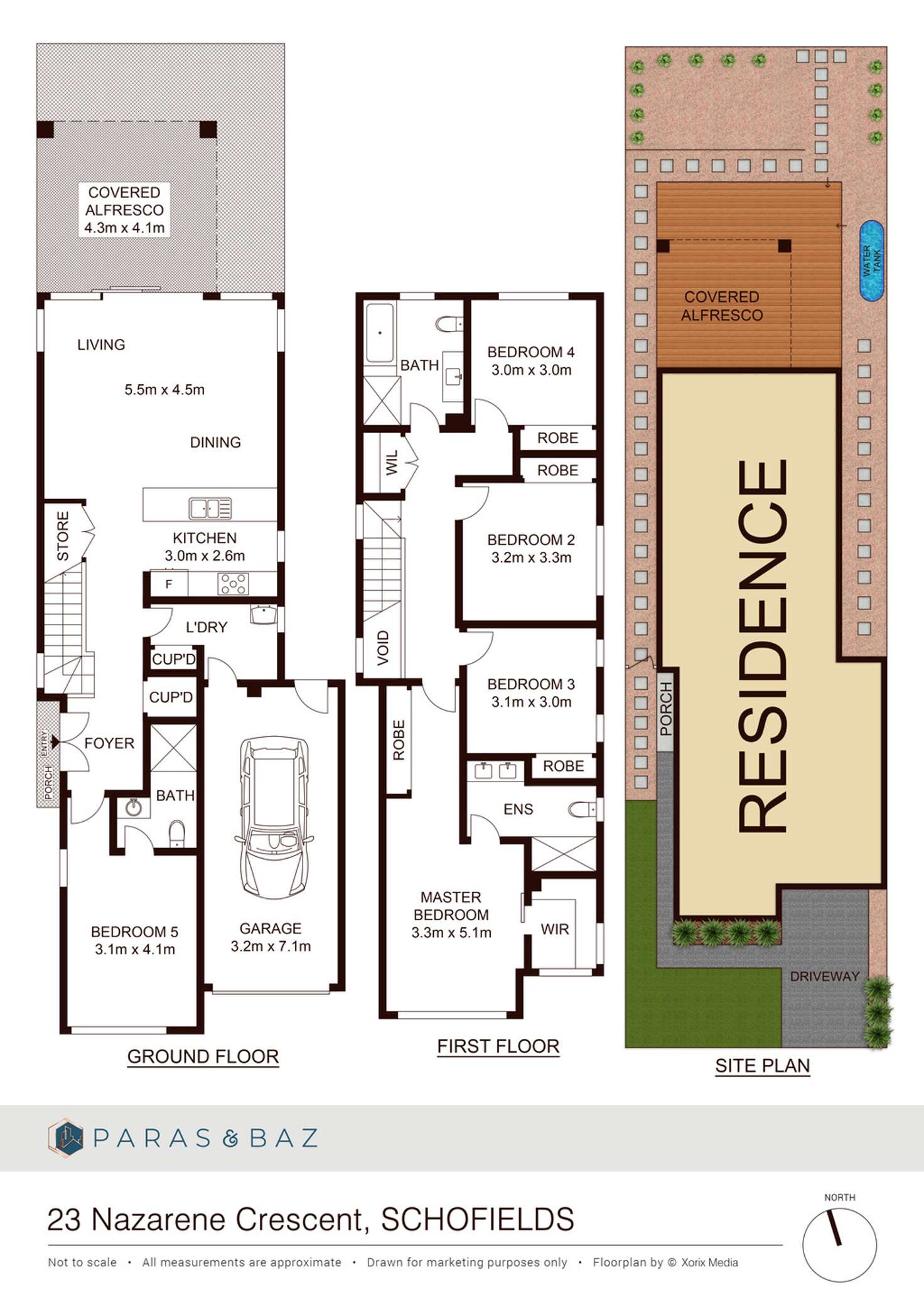 Floorplan of Homely house listing, 23 Nazarene Crescent, Schofields NSW 2762