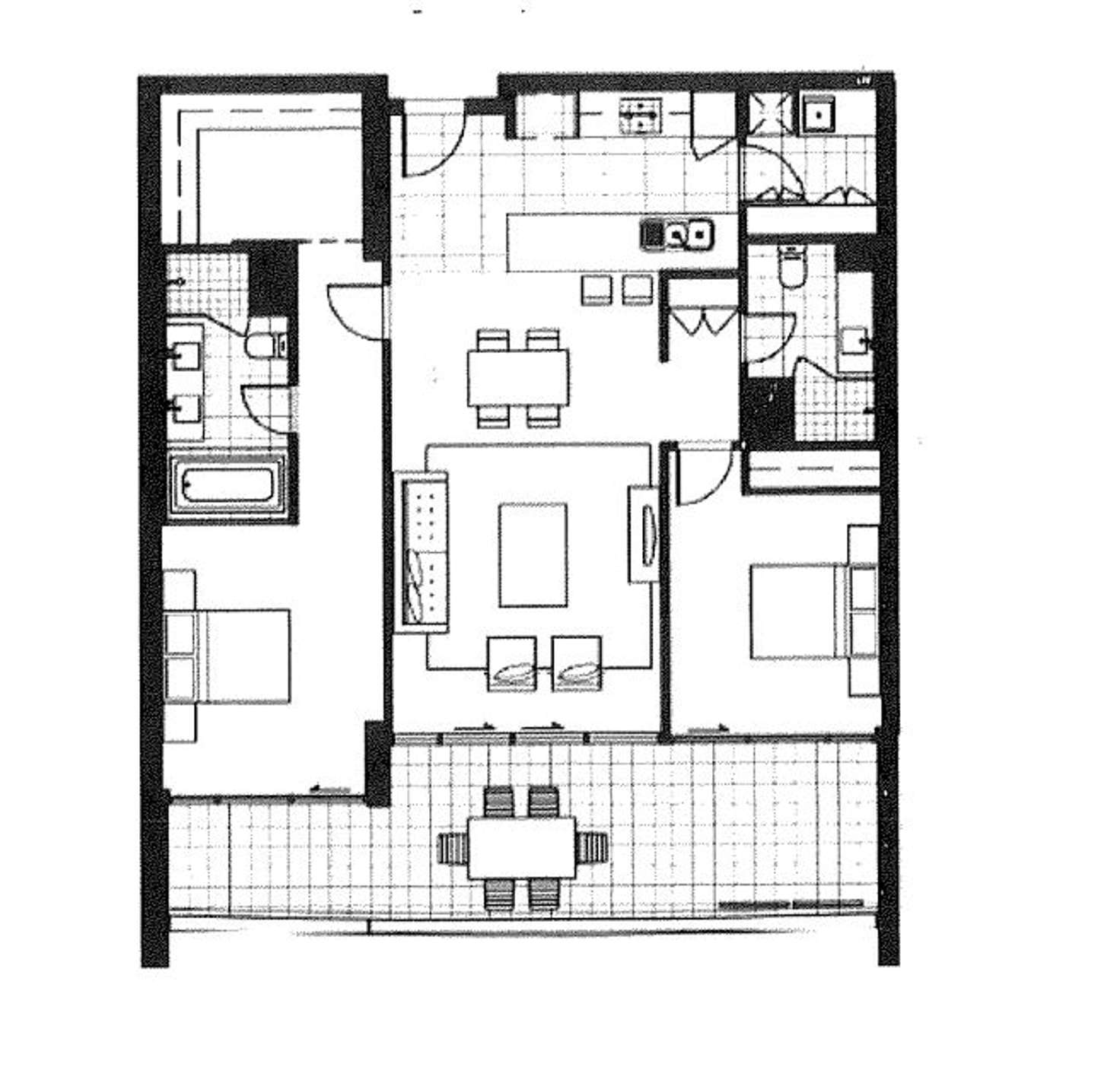 Floorplan of Homely apartment listing, 502/96 Bow River Crescent, Burswood WA 6100