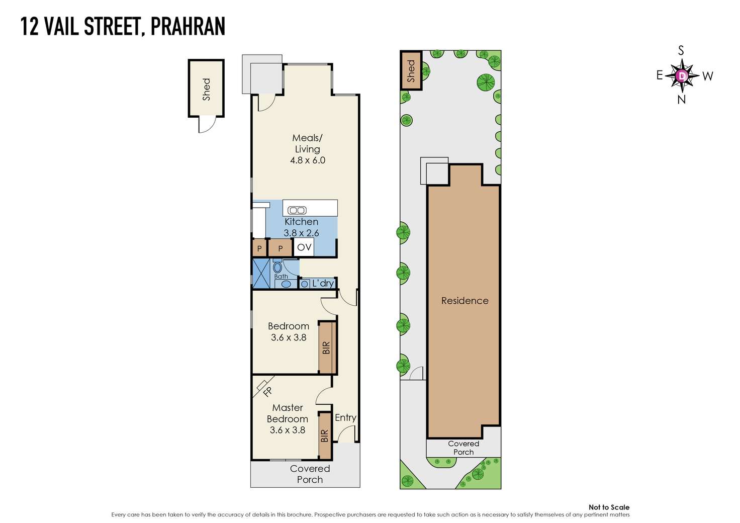 Floorplan of Homely house listing, 12 Vail Street, Prahran VIC 3181