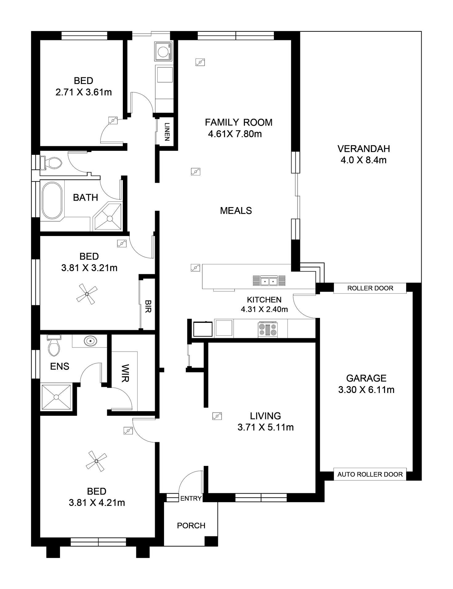 Floorplan of Homely house listing, 26 Wood Avenue, Ridleyton SA 5008