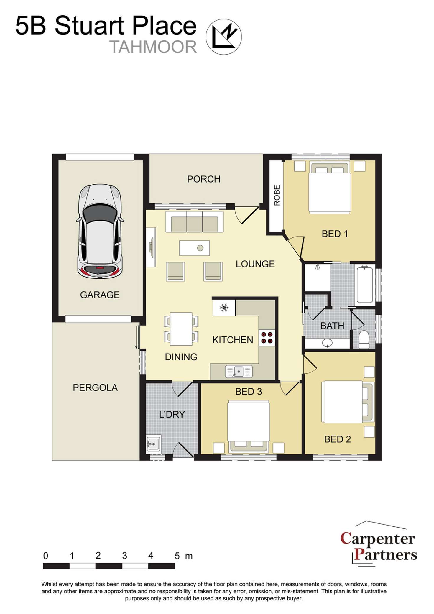 Floorplan of Homely house listing, 5B Stuart Place, Tahmoor NSW 2573