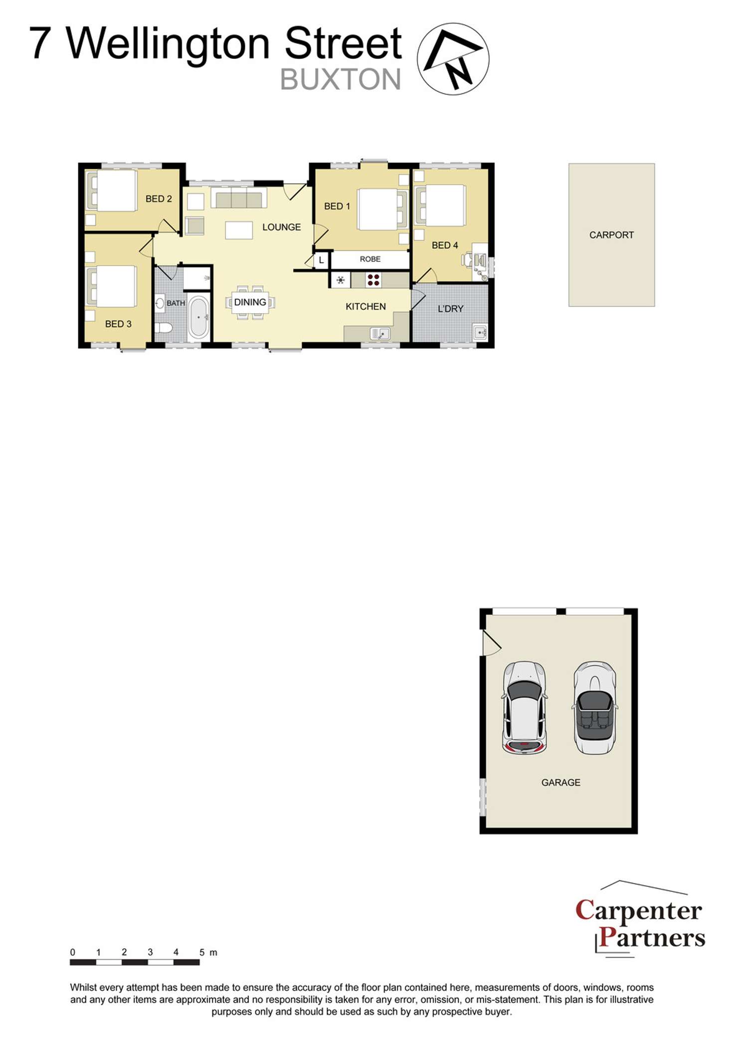 Floorplan of Homely house listing, 7 Wellington Street, Buxton NSW 2571