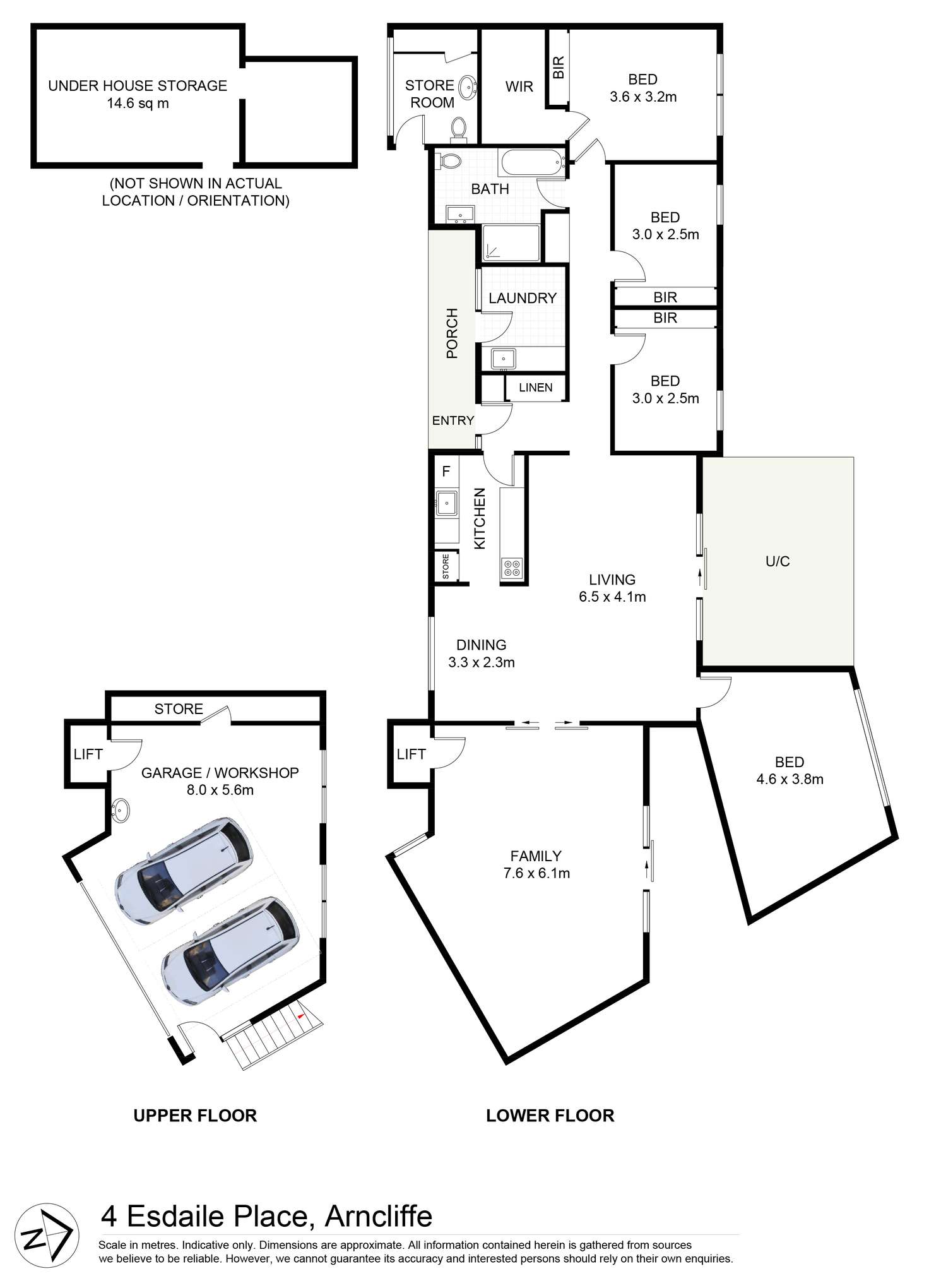 Floorplan of Homely house listing, 4 Esdaile Place, Arncliffe NSW 2205