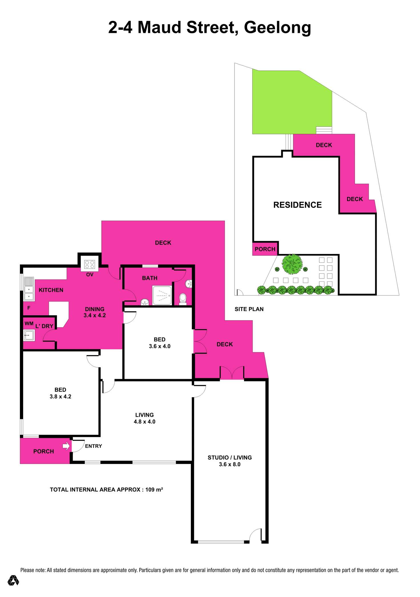 Floorplan of Homely house listing, 2-4 Maud Street, Geelong VIC 3220