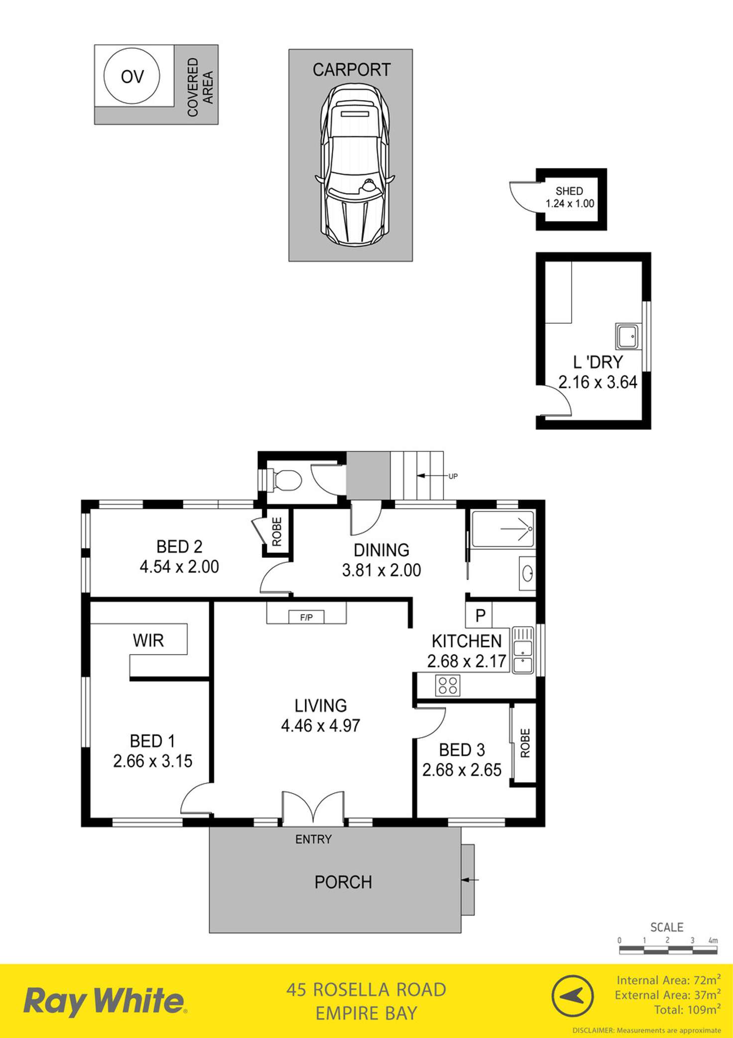 Floorplan of Homely house listing, 45 Rosella Road, Empire Bay NSW 2257