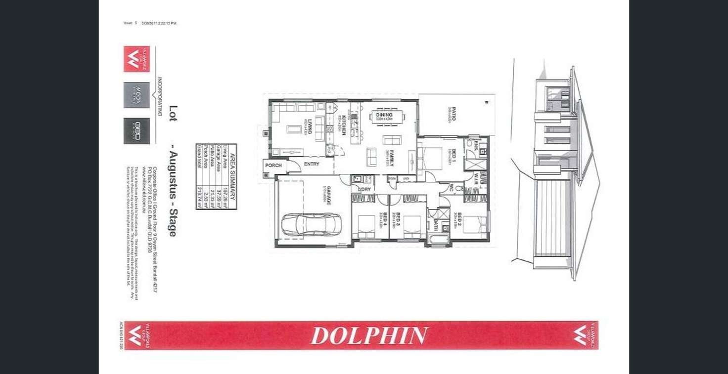 Floorplan of Homely house listing, 15 Oxley Circuit, Urraween QLD 4655