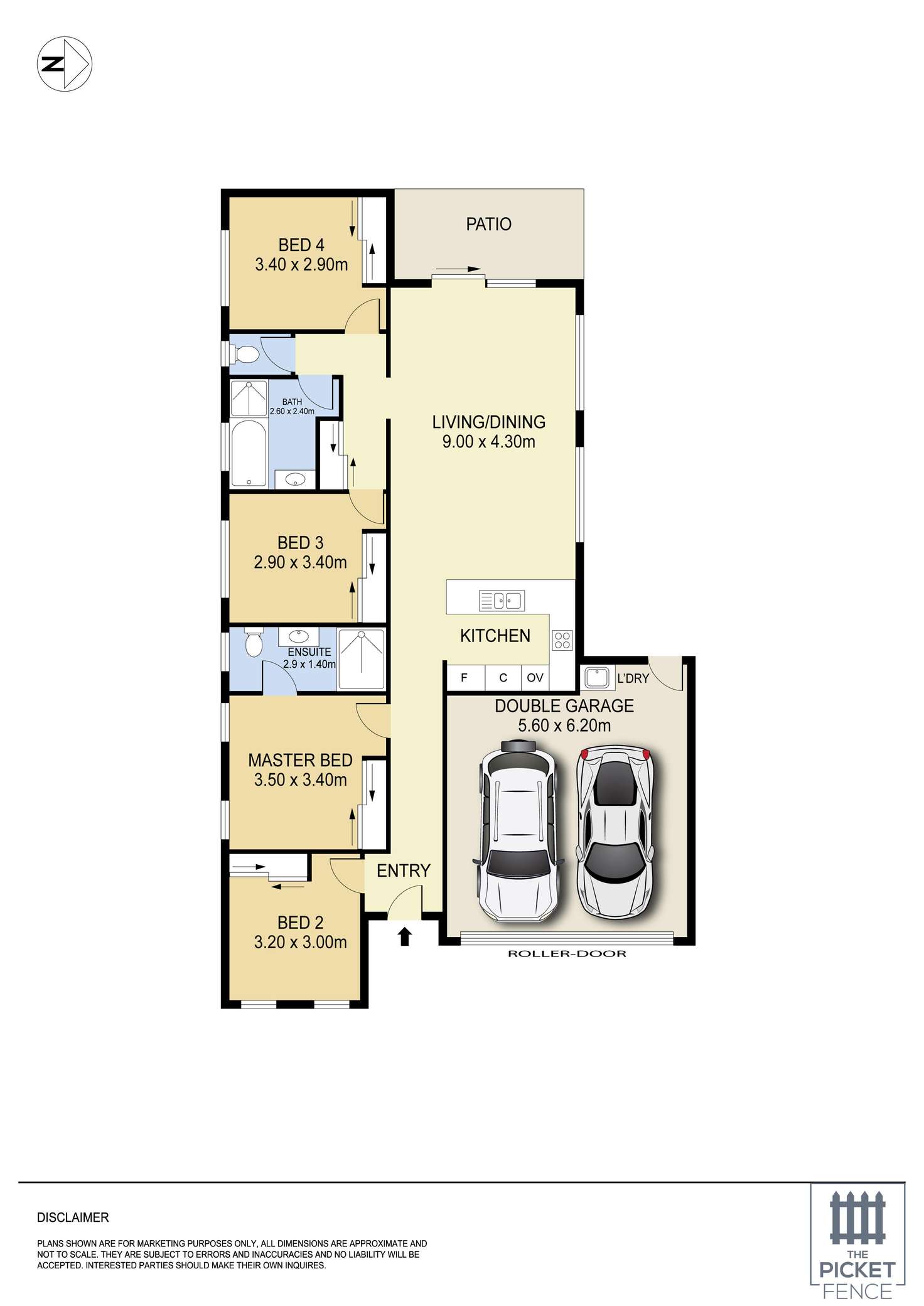 Floorplan of Homely house listing, 11 Winterpeak Close, Yarrabilba QLD 4207