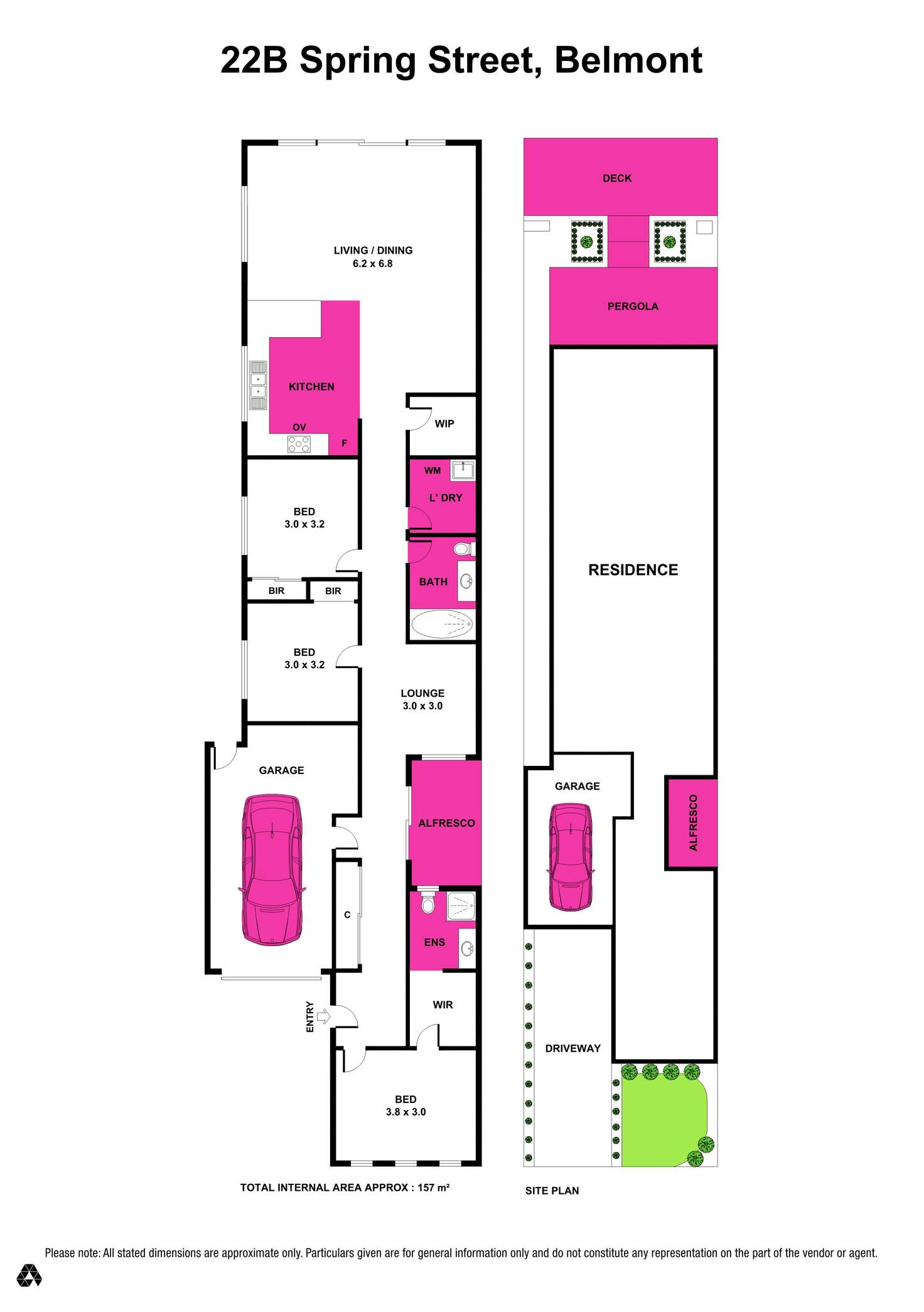 Floorplan of Homely house listing, 22B Spring Street, Belmont VIC 3216