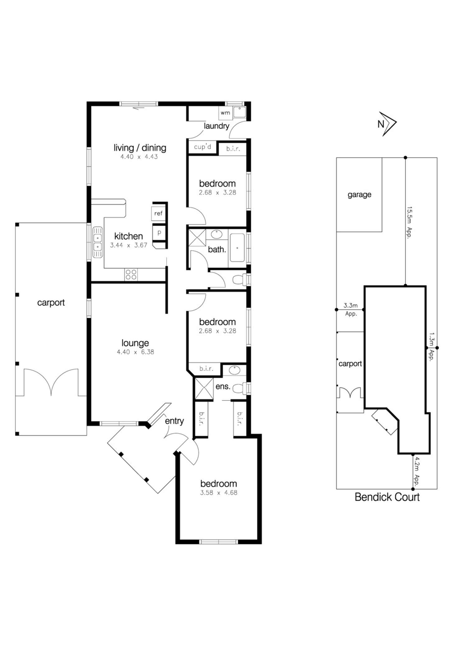 Floorplan of Homely house listing, 8 Bendick Court, Altona Meadows VIC 3028