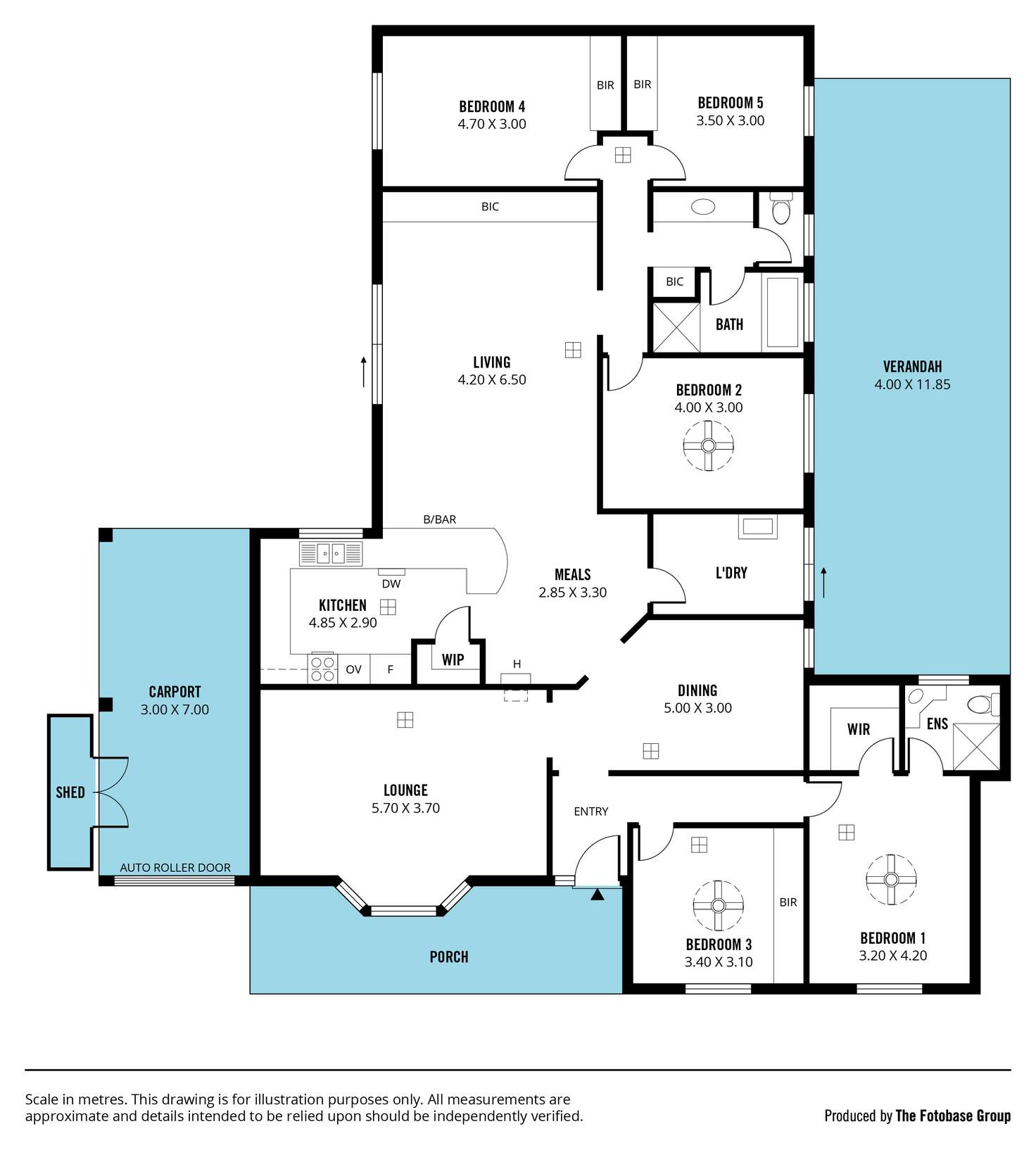 Floorplan of Homely house listing, 9 Bennett Close, Aberfoyle Park SA 5159