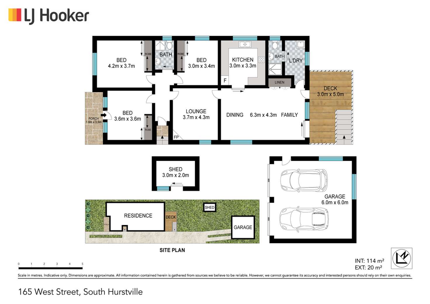 Floorplan of Homely house listing, 165 West Street, South Hurstville NSW 2221