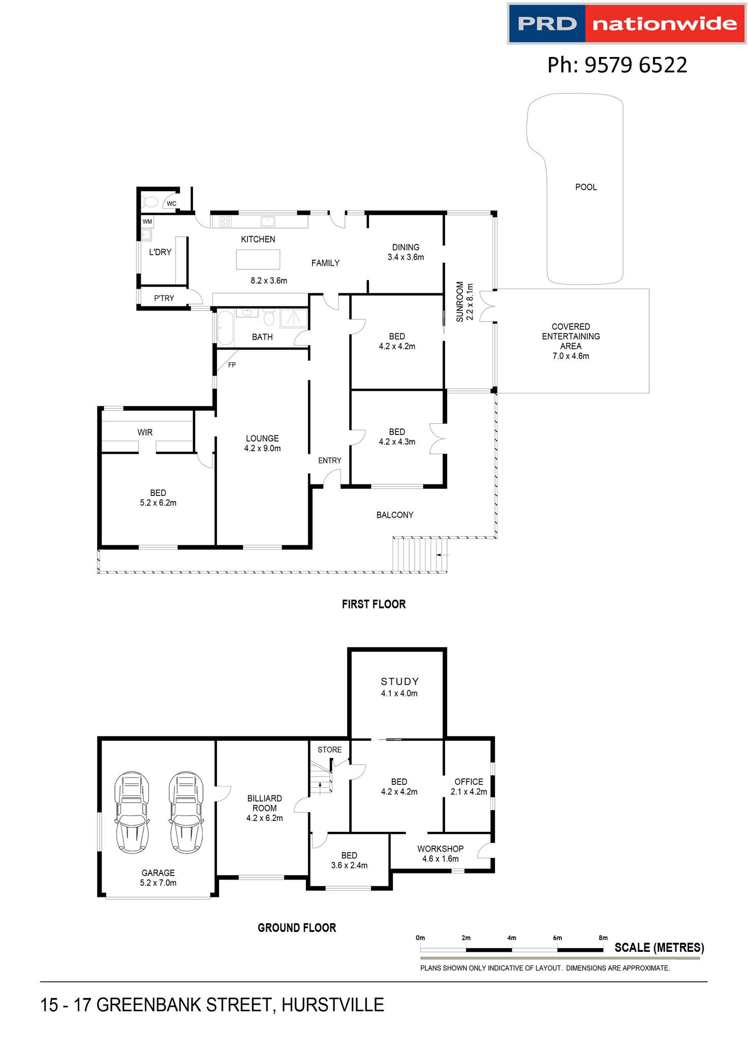 Floorplan of Homely house listing, 15-17 Greenbank Street, Hurstville NSW 2220