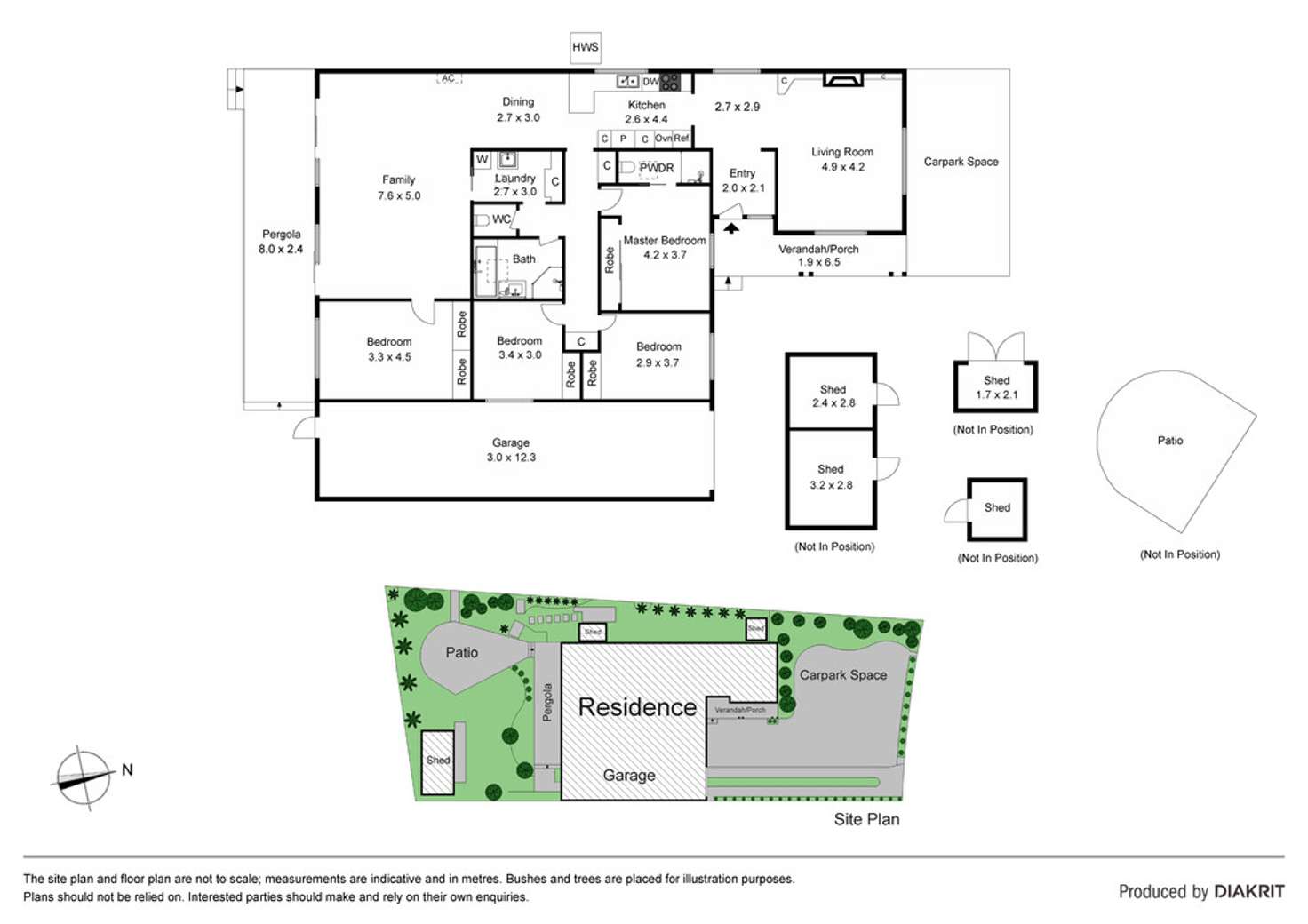 Floorplan of Homely house listing, 8 Glengariff Drive, Mulgrave VIC 3170