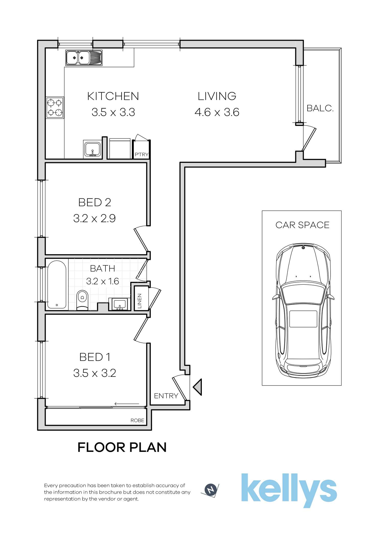 Floorplan of Homely apartment listing, 20/38A Ewart Street, Dulwich Hill NSW 2203