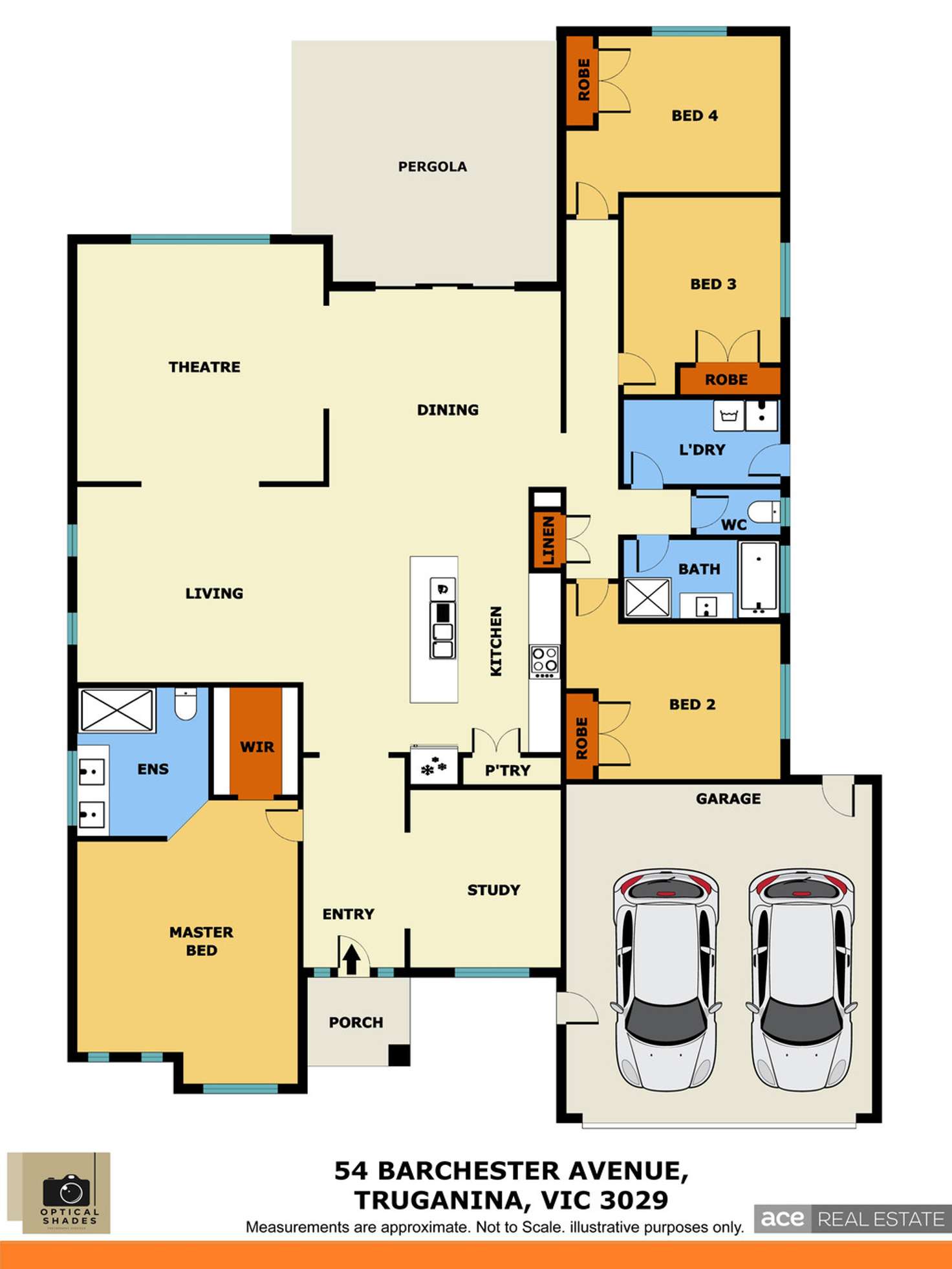 Floorplan of Homely house listing, 54 Barchester Avenue, Truganina VIC 3029