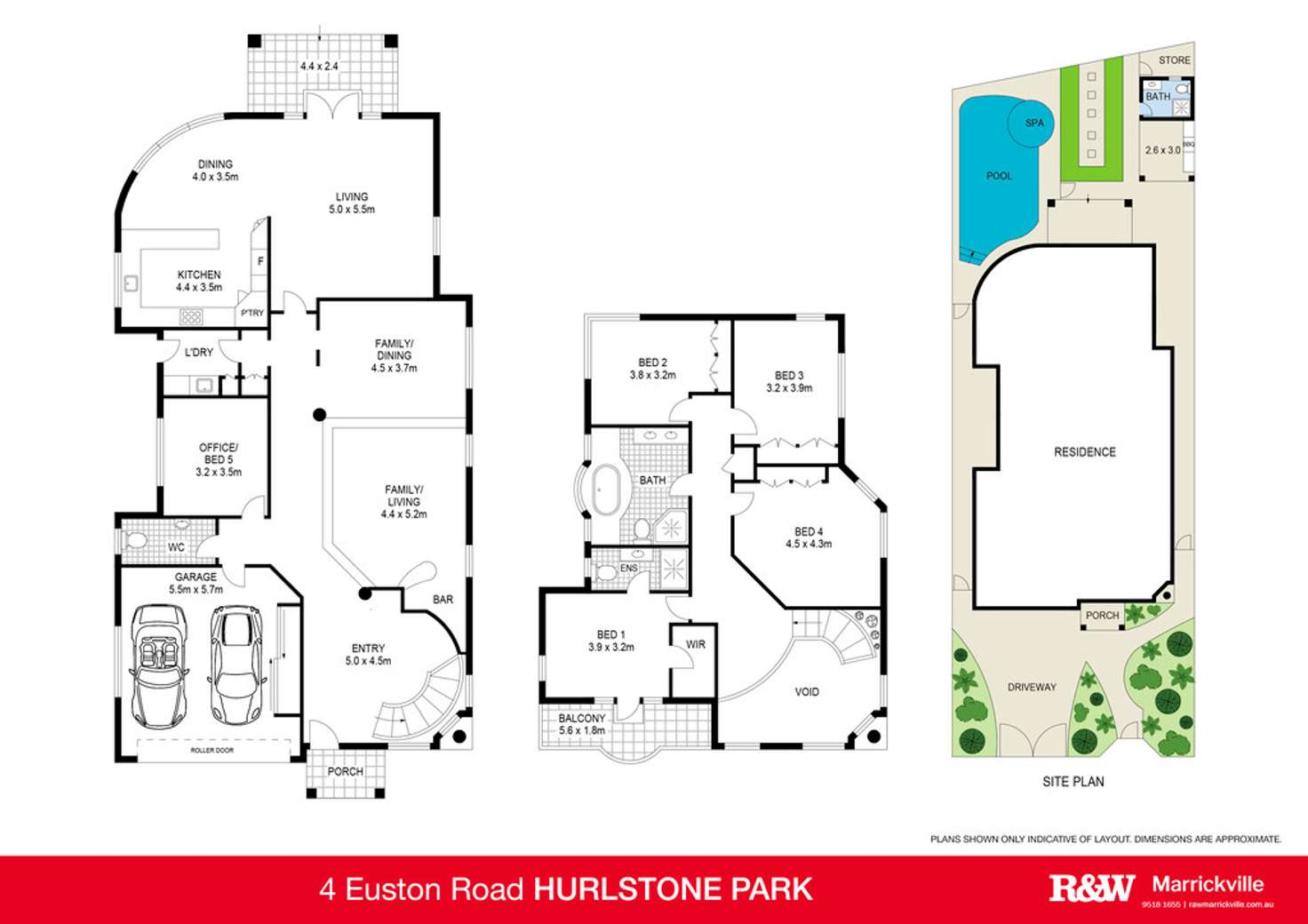 Floorplan of Homely house listing, 4 Euston Road, Hurlstone Park NSW 2193