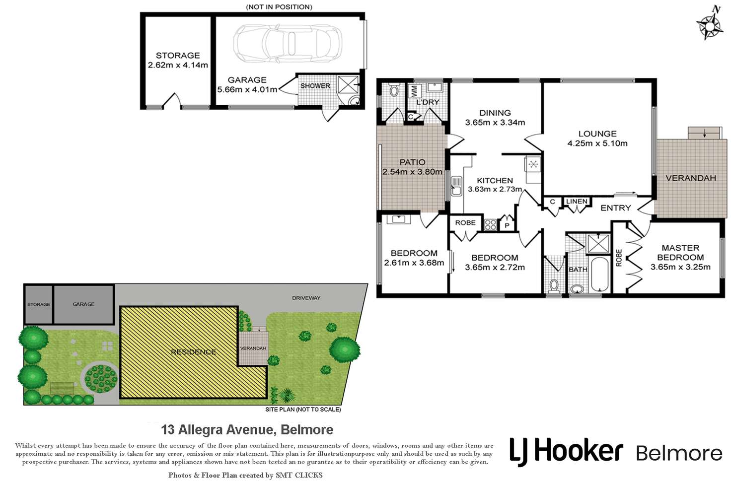Floorplan of Homely house listing, 13 Allegra Avenue, Belmore NSW 2192