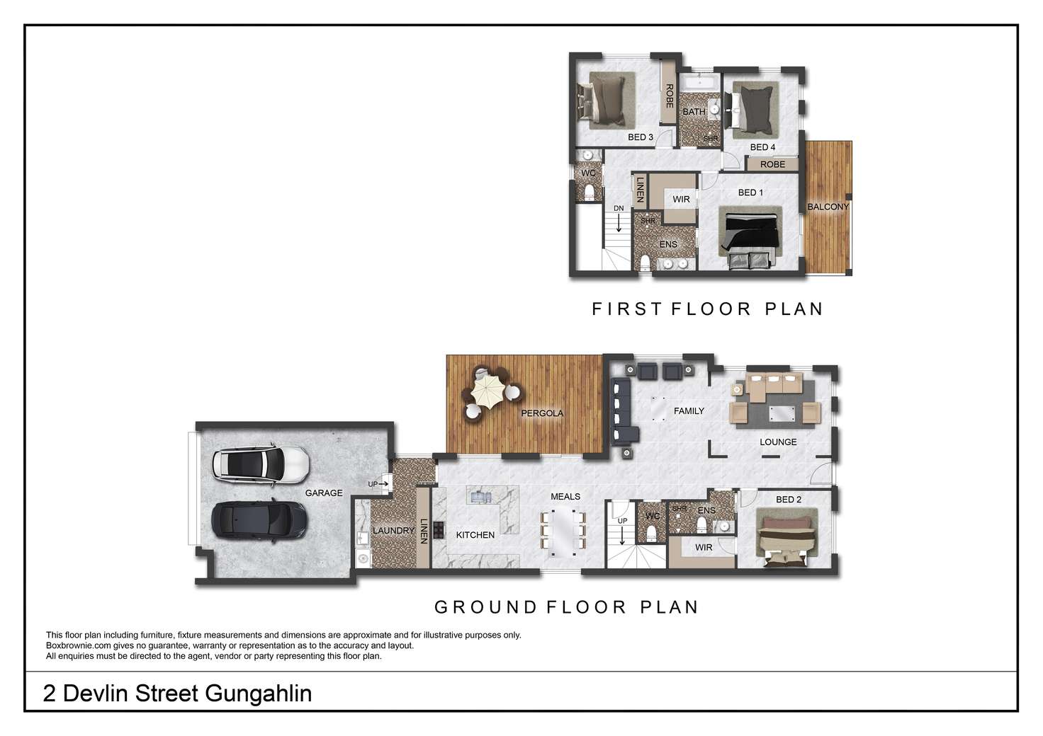 Floorplan of Homely house listing, 2 Devlin Street, Gungahlin ACT 2912