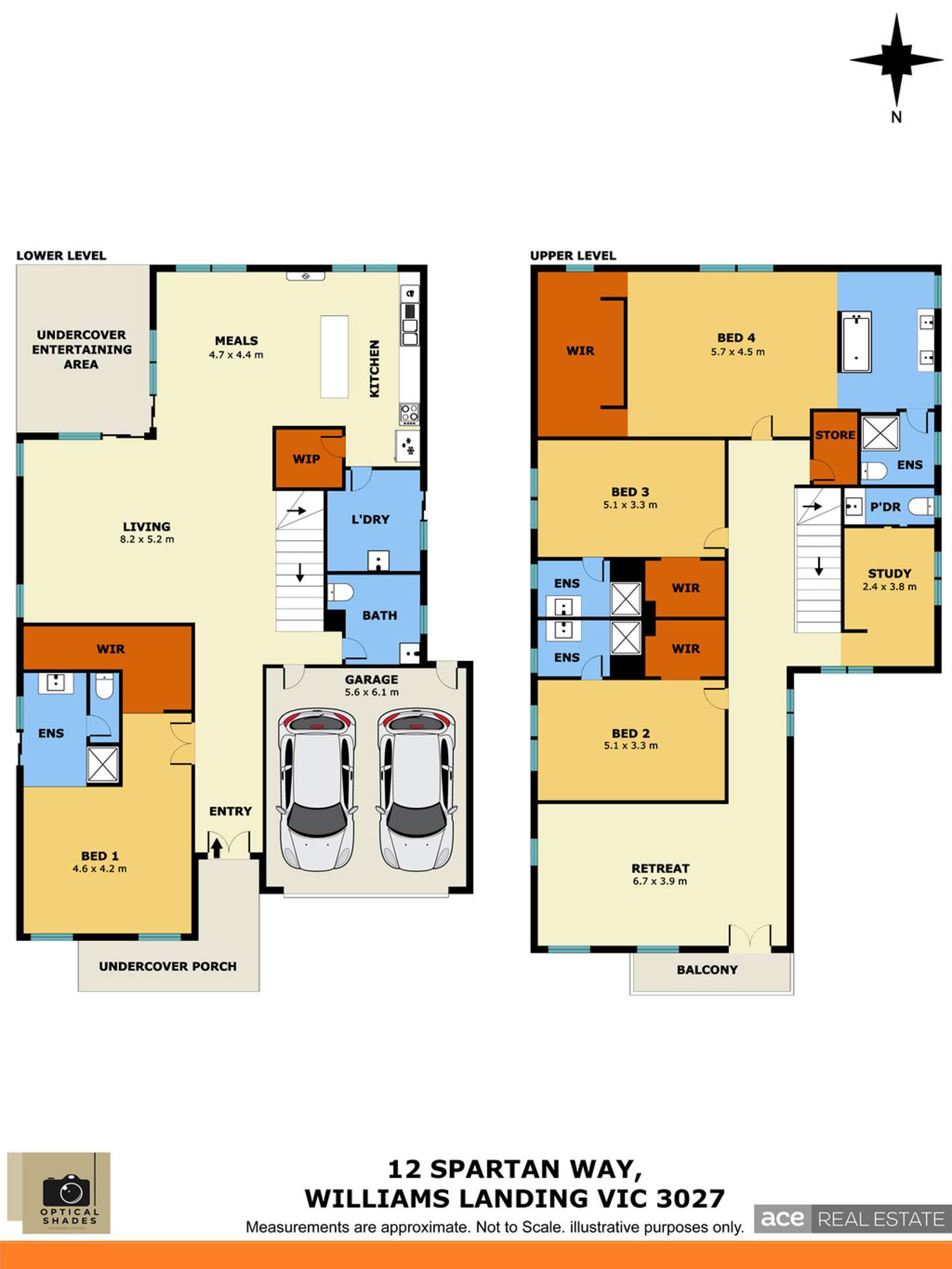 Floorplan of Homely house listing, 12 Spartan Way, Williams Landing VIC 3027