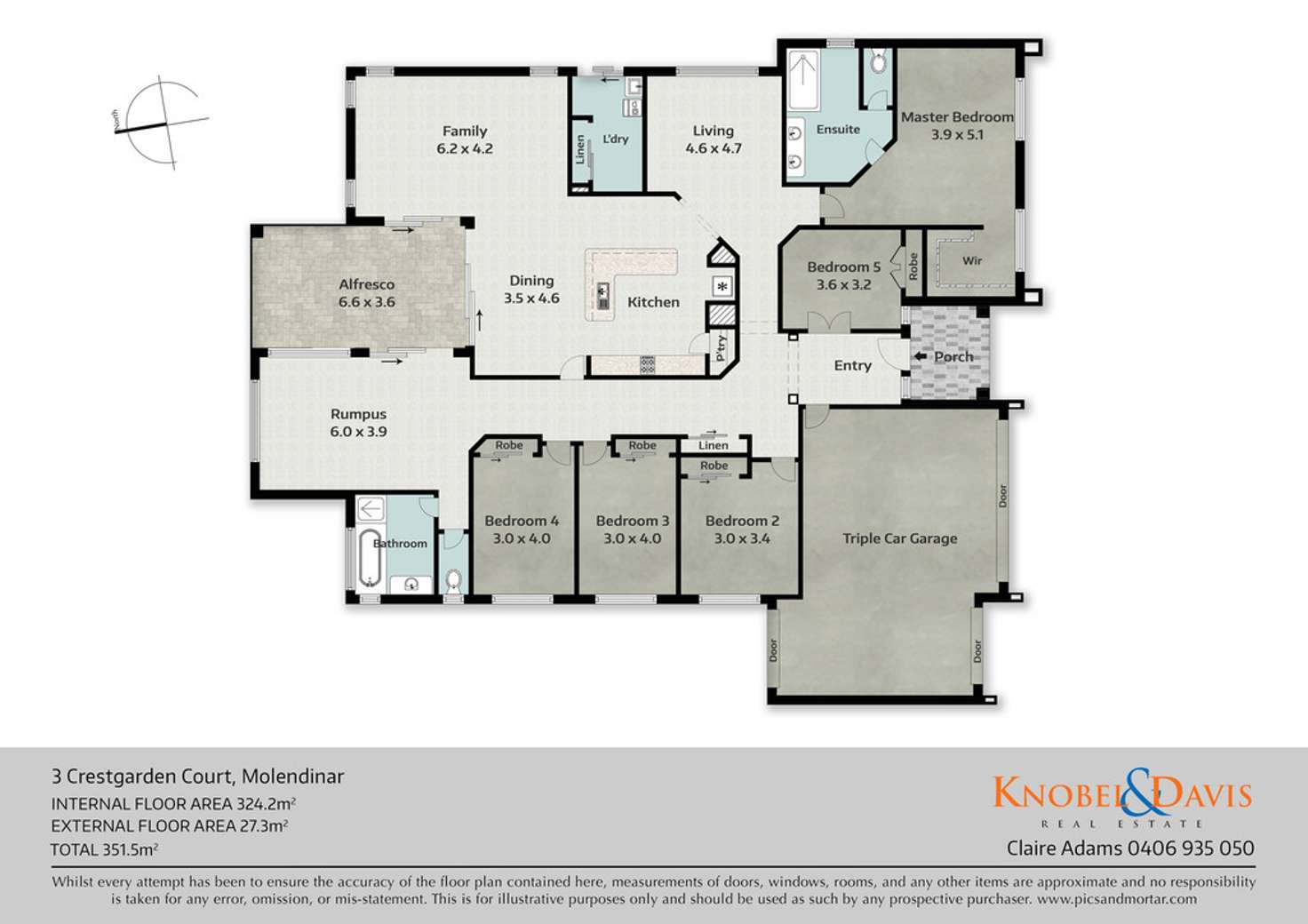 Floorplan of Homely house listing, 3 Crestgarden Court, Molendinar QLD 4214