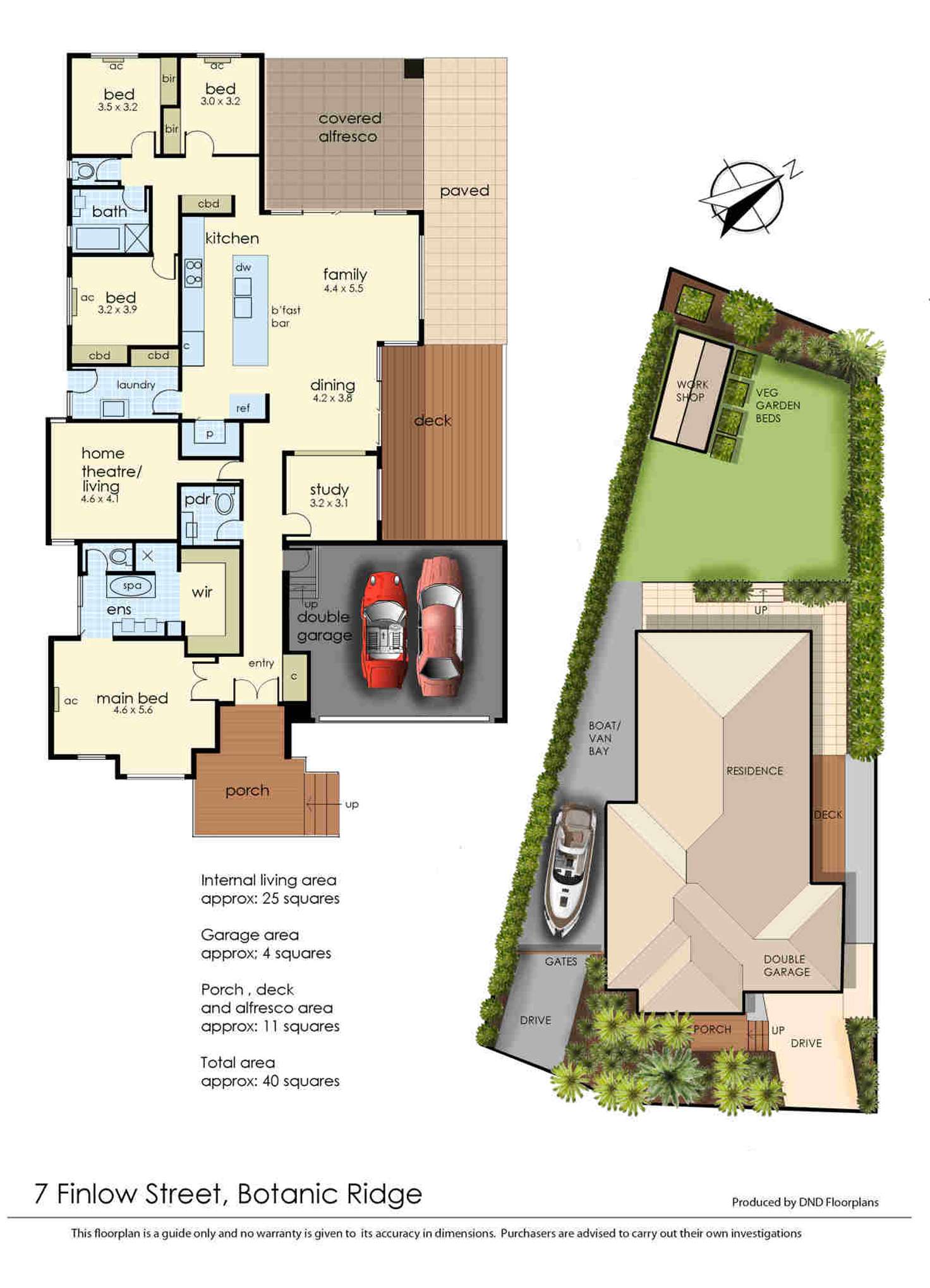 Floorplan of Homely house listing, 7 Finlow Street, Botanic Ridge VIC 3977