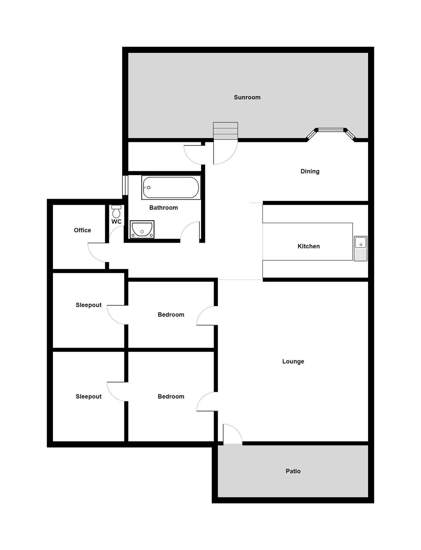 Floorplan of Homely house listing, 70 Toolakea Beach Road, Bluewater QLD 4818