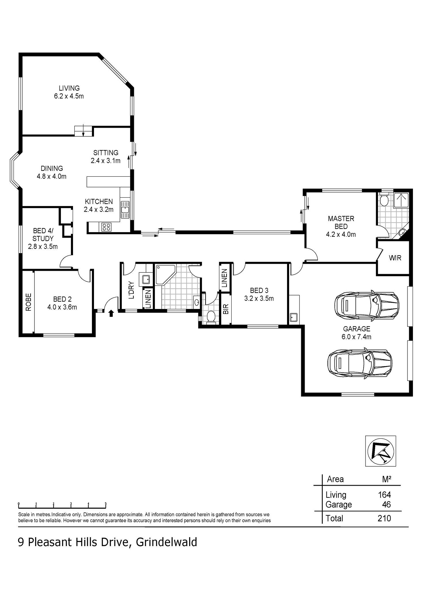 Floorplan of Homely house listing, 9 Pleasant Hills Drive, Grindelwald TAS 7277