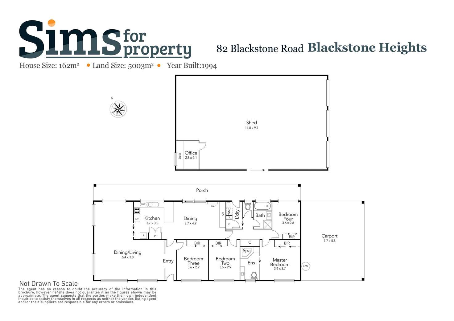 Floorplan of Homely house listing, 82 Blackstone Road, Blackstone Heights TAS 7250