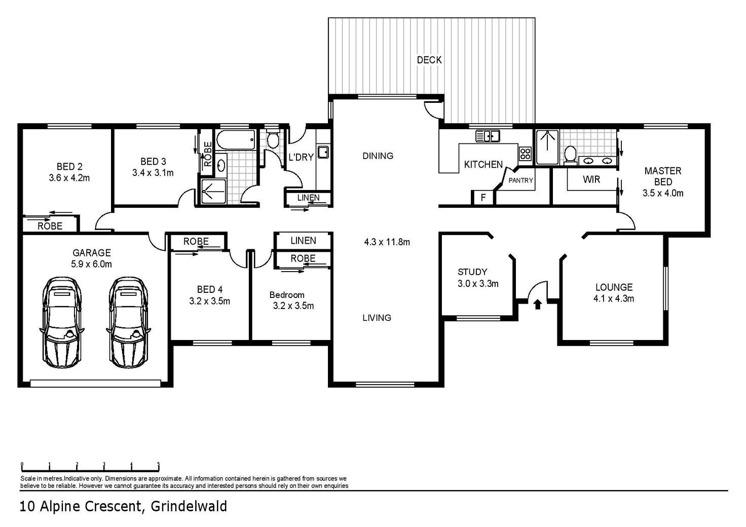 Floorplan of Homely house listing, 10A Alpine Cres, Grindelwald TAS 7277