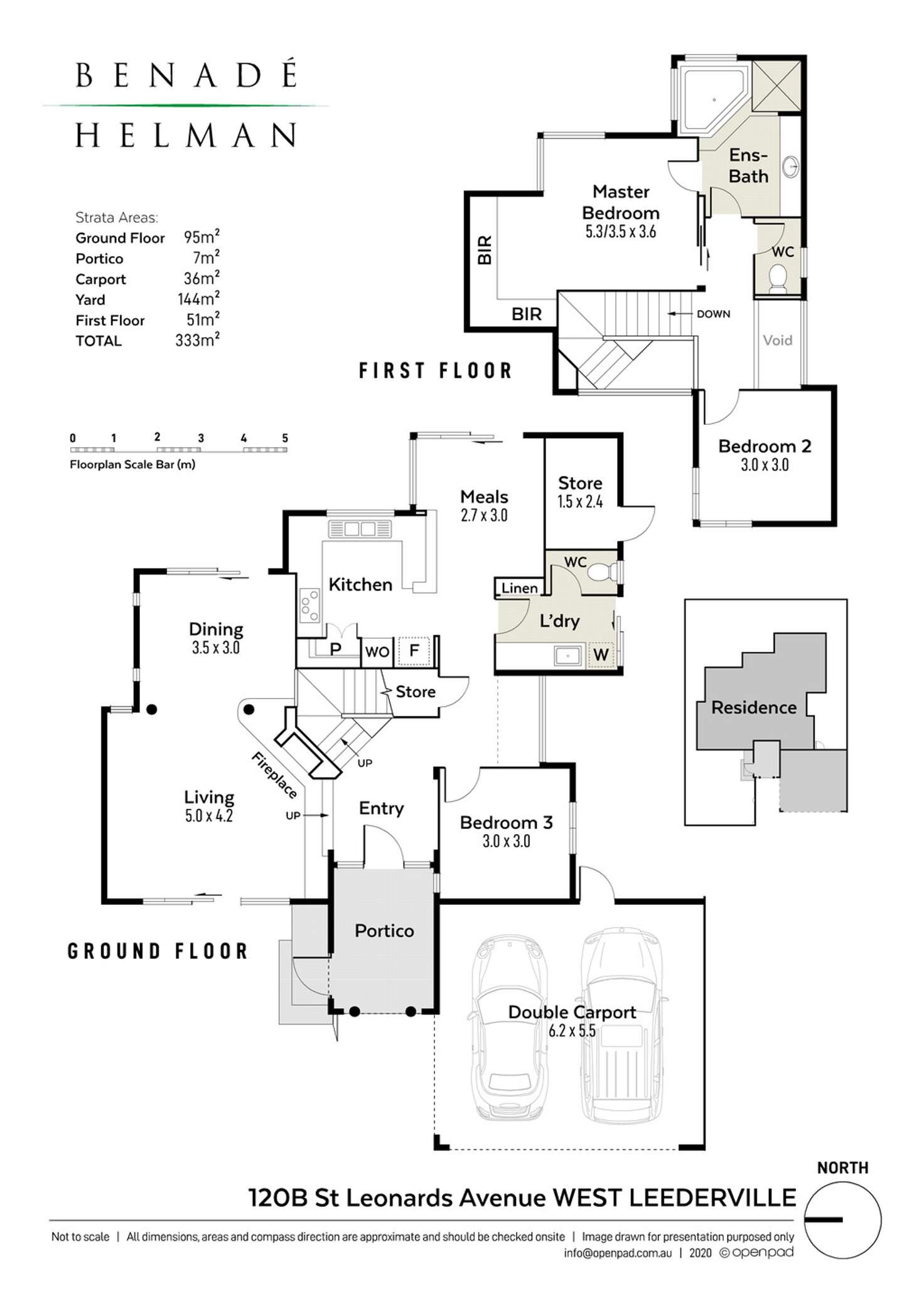 Floorplan of Homely house listing, 120B St Leonards Avenue, West Leederville WA 6007