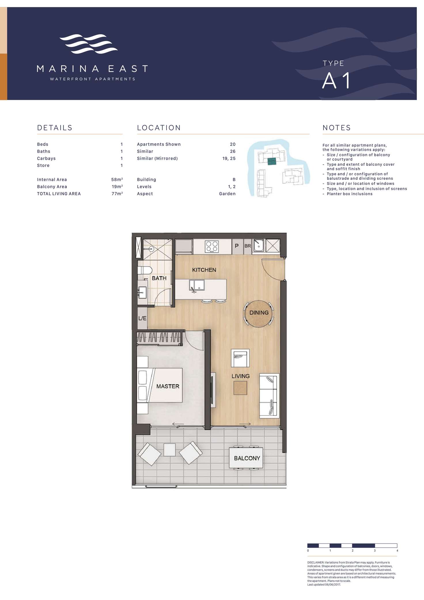 Floorplan of Homely apartment listing, 15/16 Marina Drive, Ascot WA 6104
