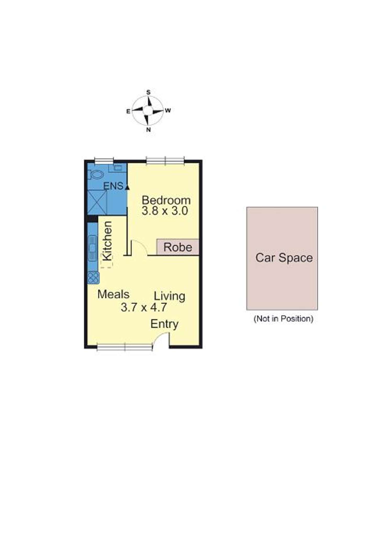 Floorplan of Homely apartment listing, 12/14 Osborne Avenue, Glen Iris VIC 3146