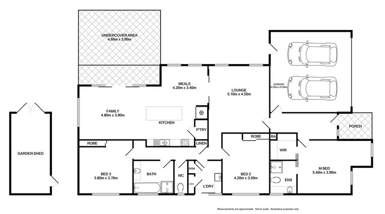 Floorplan of Homely house listing, 62 Whistler Concourse, Bandiana VIC 3691