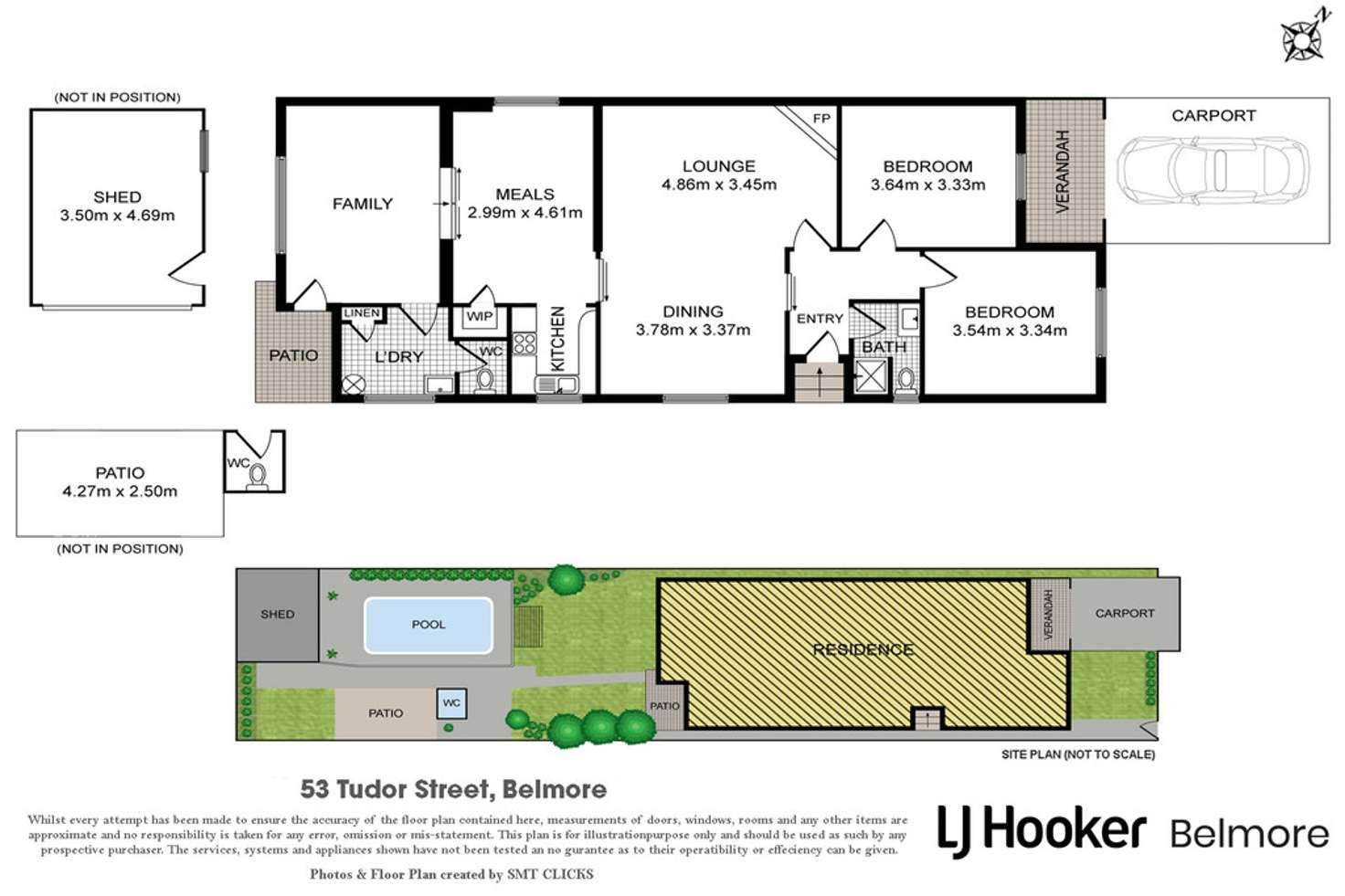 Floorplan of Homely house listing, 53 Tudor Street, Belmore NSW 2192