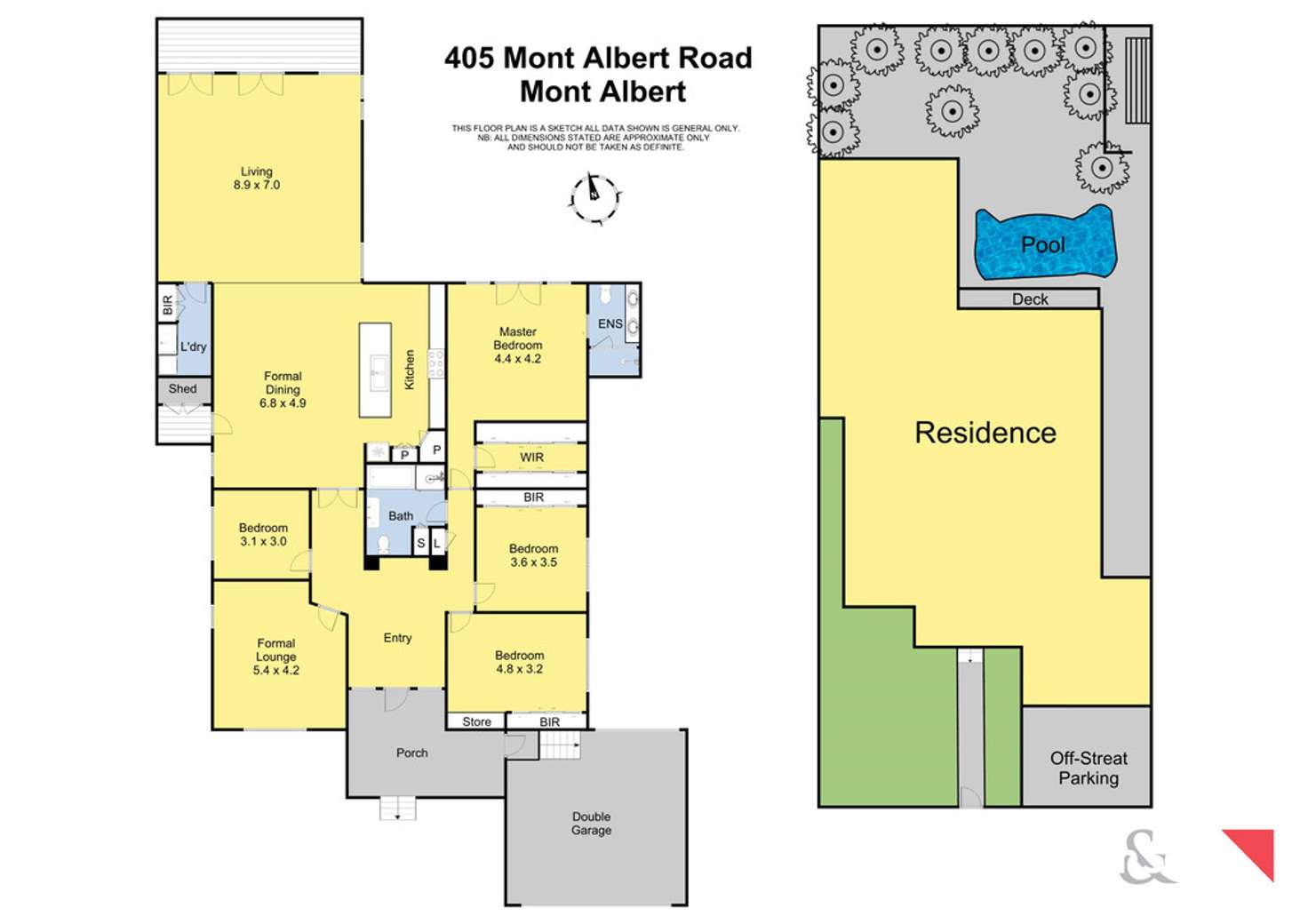 Floorplan of Homely house listing, 405 Mont Albert Road, Mont Albert VIC 3127