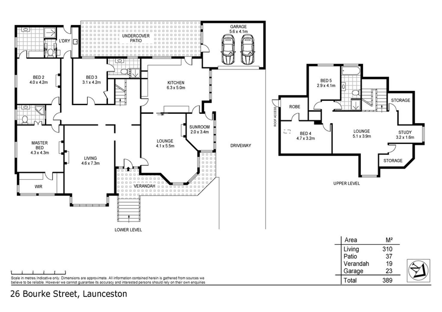 Floorplan of Homely house listing, 26 Bourke Street, Launceston TAS 7250