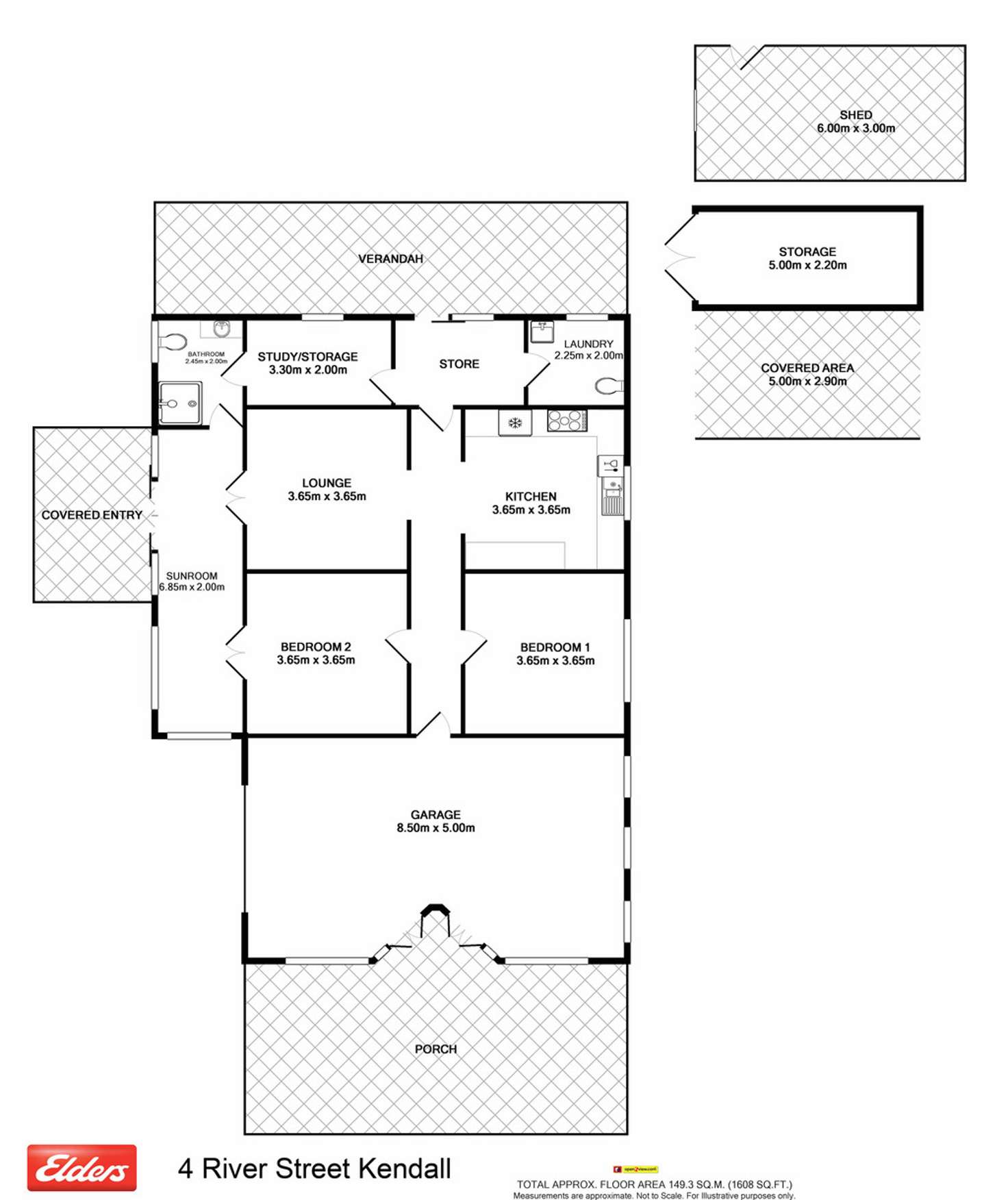 Floorplan of Homely house listing, 4 River Street, Kendall NSW 2439