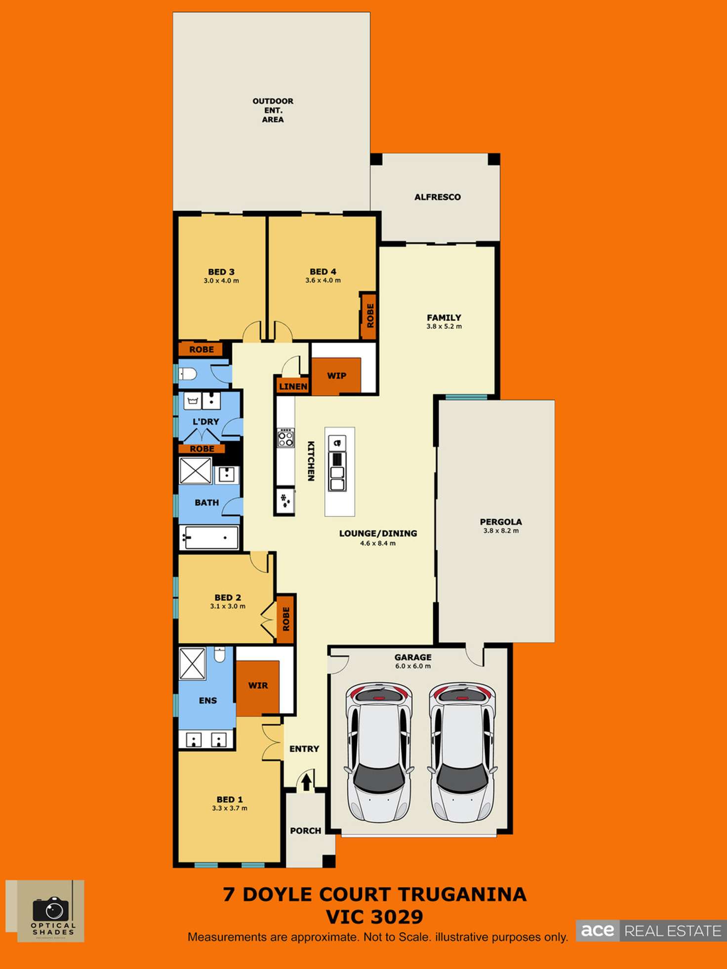 Floorplan of Homely house listing, 7 Doyle Court, Truganina VIC 3029