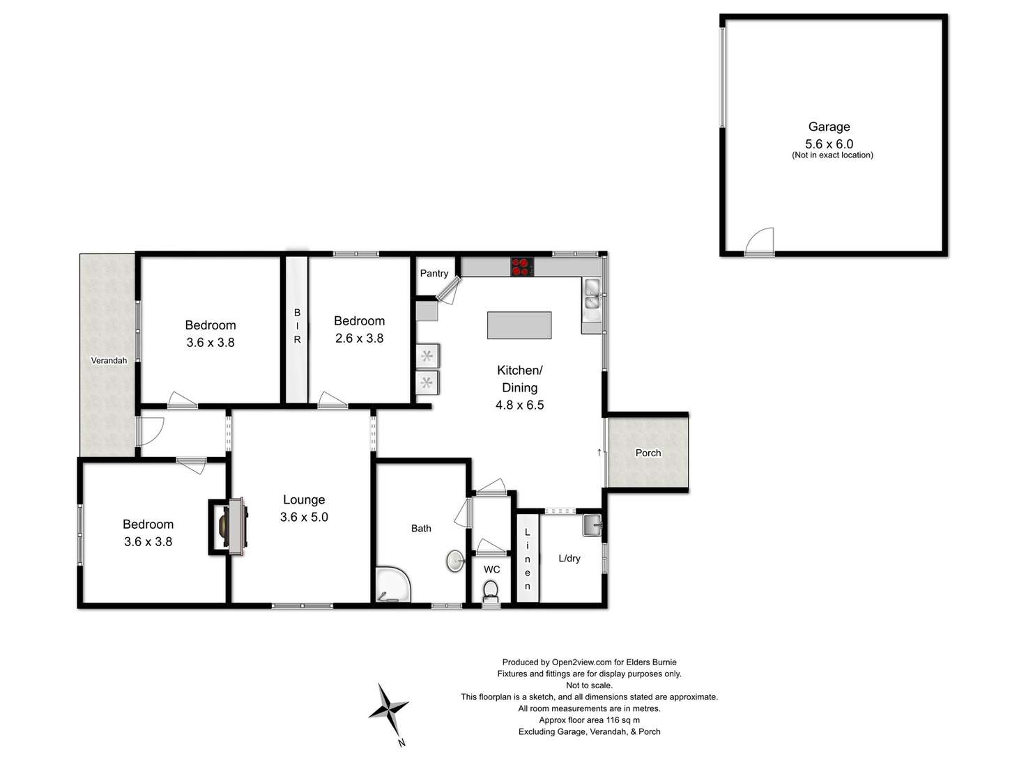 Floorplan of Homely house listing, 8 Lambert Street, Queenstown TAS 7467