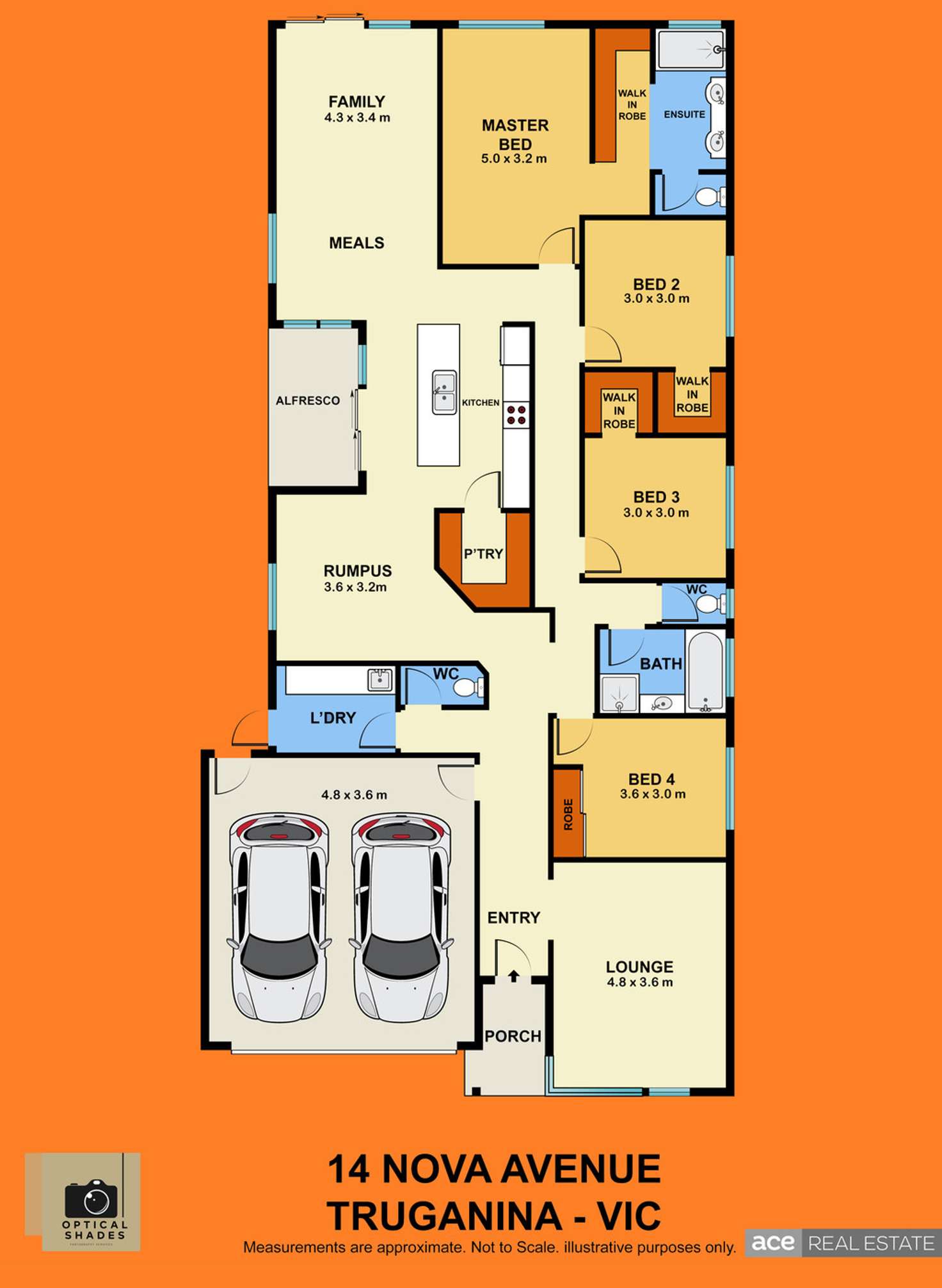 Floorplan of Homely house listing, 14 Nova Avenue, Truganina VIC 3029