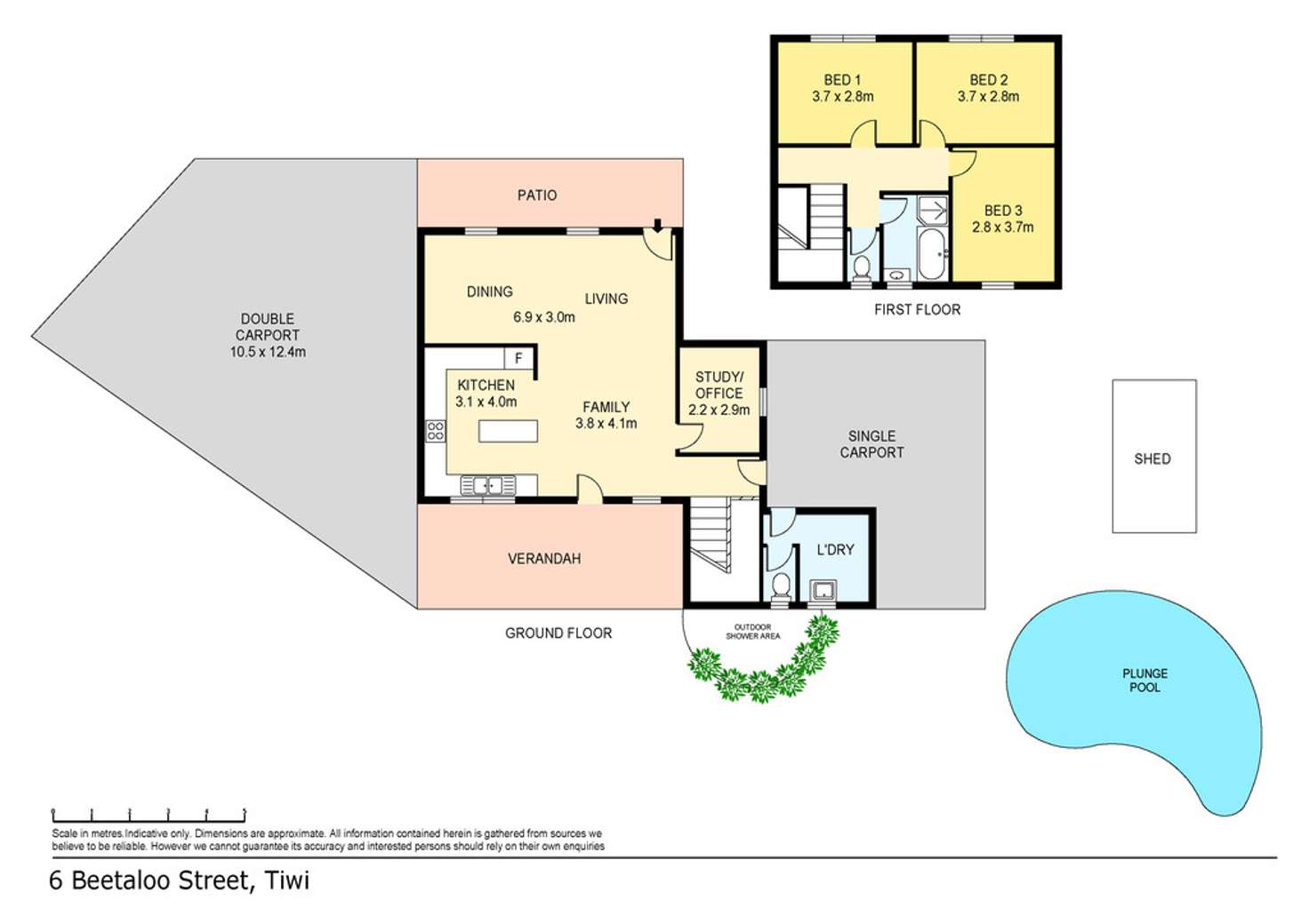 Floorplan of Homely house listing, 6 Beetaloo Street, Tiwi NT 810