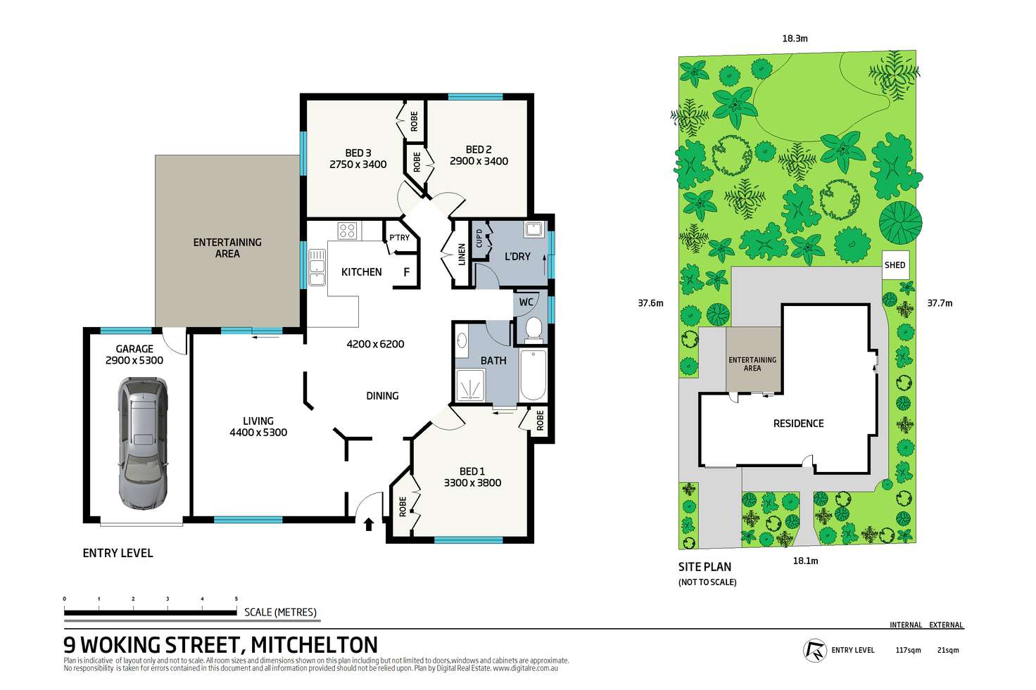 Floorplan of Homely house listing, 9 Woking Street, Mitchelton QLD 4053