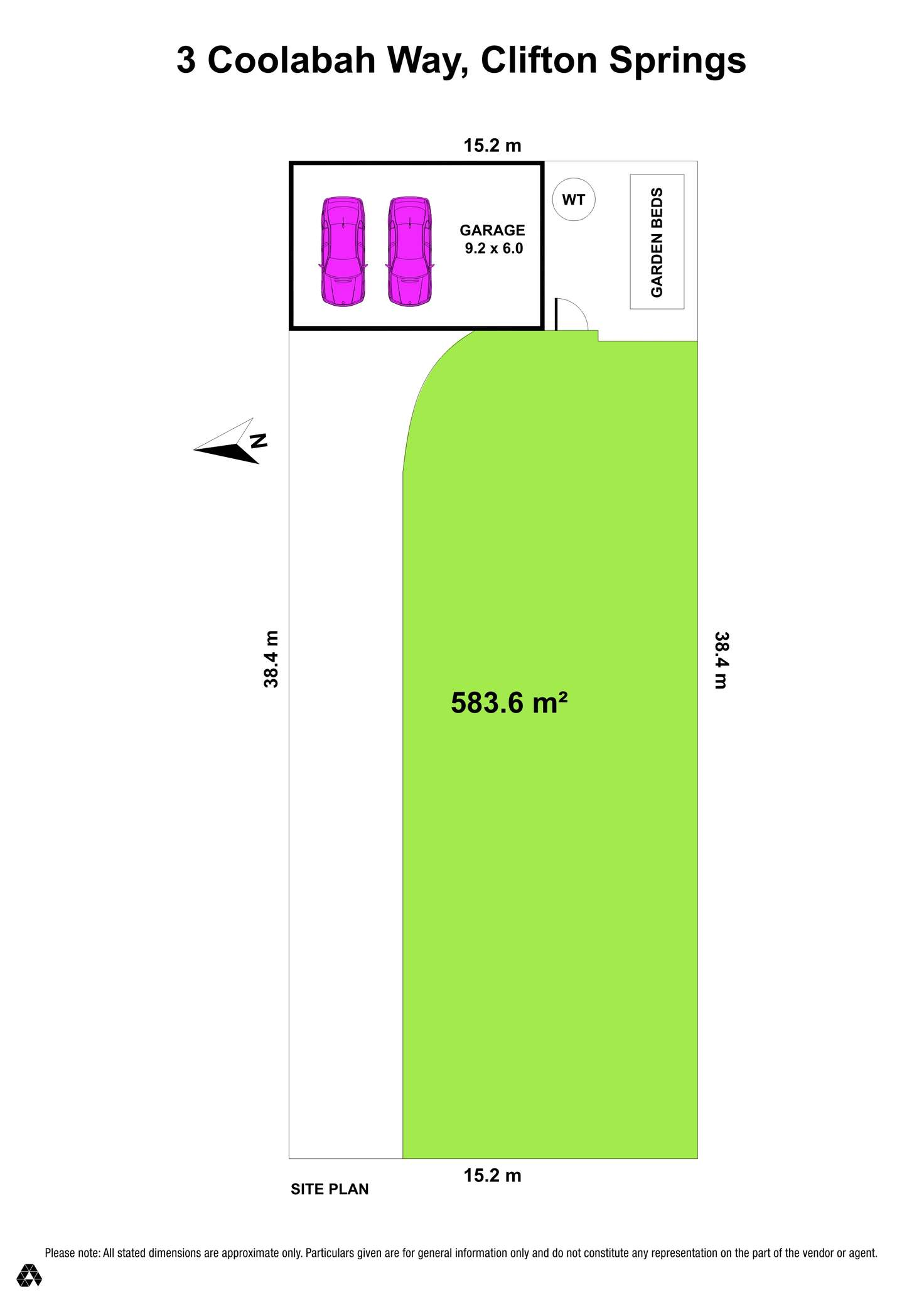 Floorplan of Homely residentialLand listing, 3 Coolabah Way, Clifton Springs VIC 3222