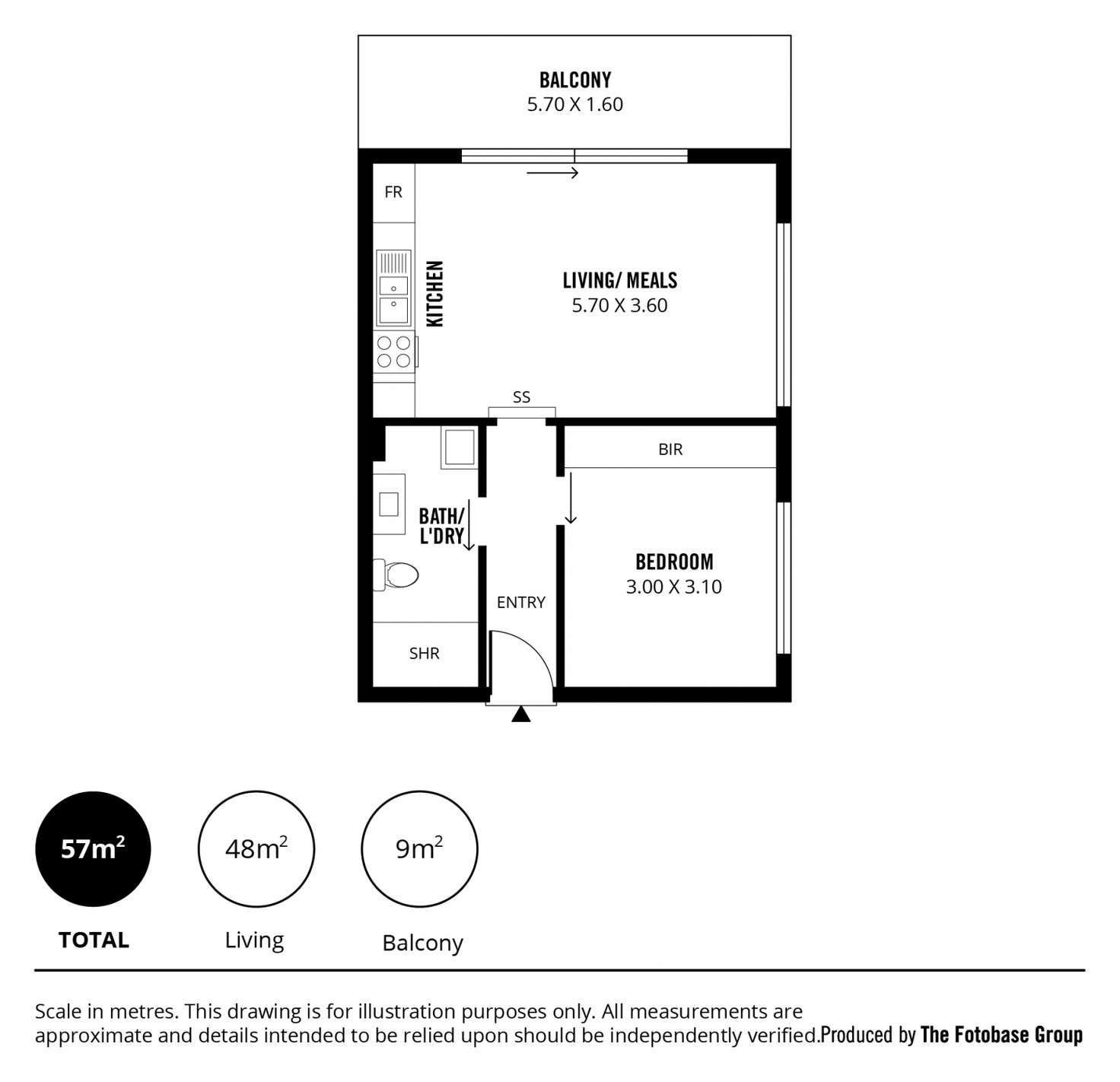 Floorplan of Homely apartment listing, 18F Mersey Street, Gilberton SA 5081