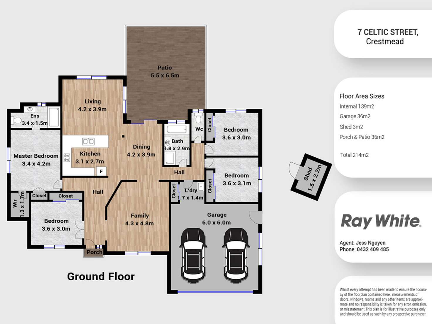 Floorplan of Homely house listing, 7 Celtic Street, Crestmead QLD 4132