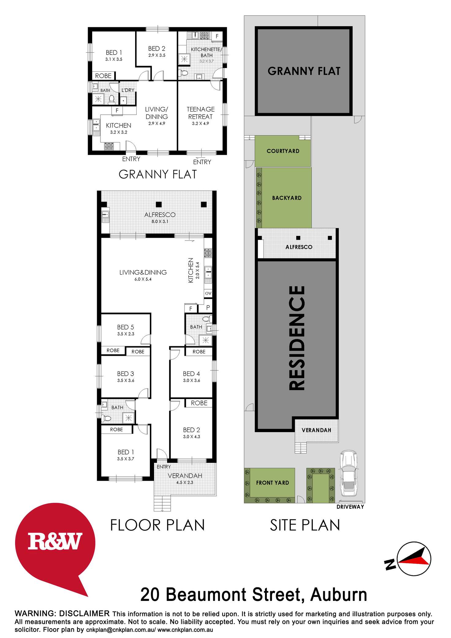 Floorplan of Homely house listing, 20 Beaumont Street, Auburn NSW 2144